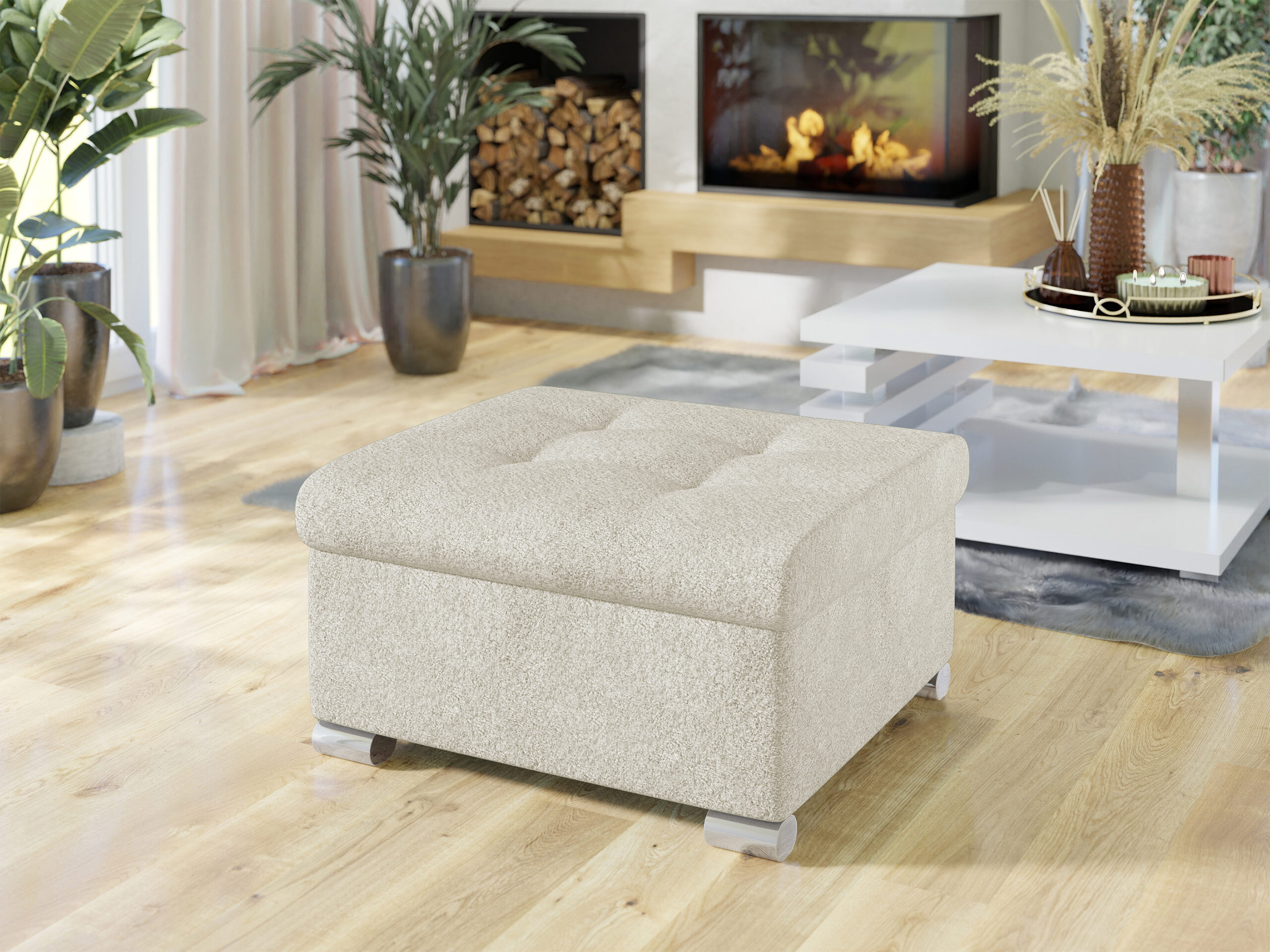 Pouf Comfivo Gemma (Coral 65)