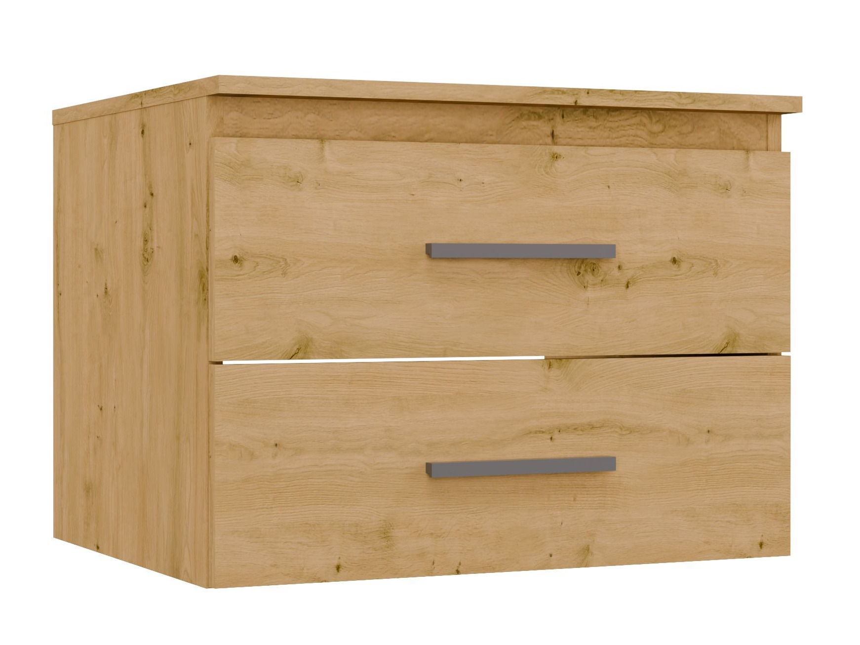 Comodino da bagno per lavandino Nolmaru 112 (Rovere Artisan)