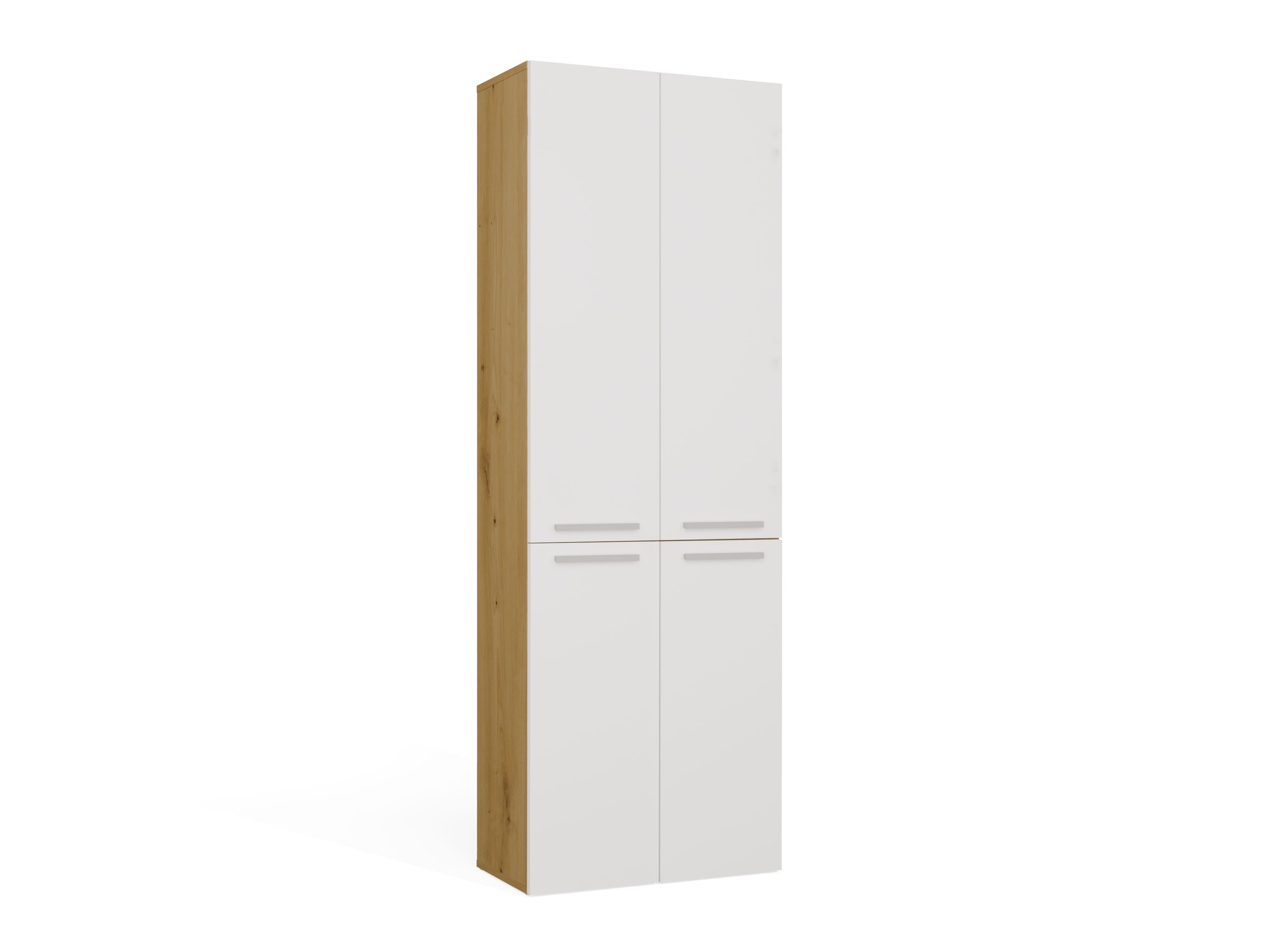 Mobiletto del bagno Nolmaru 100 (Rovere Artisan + Bianco)