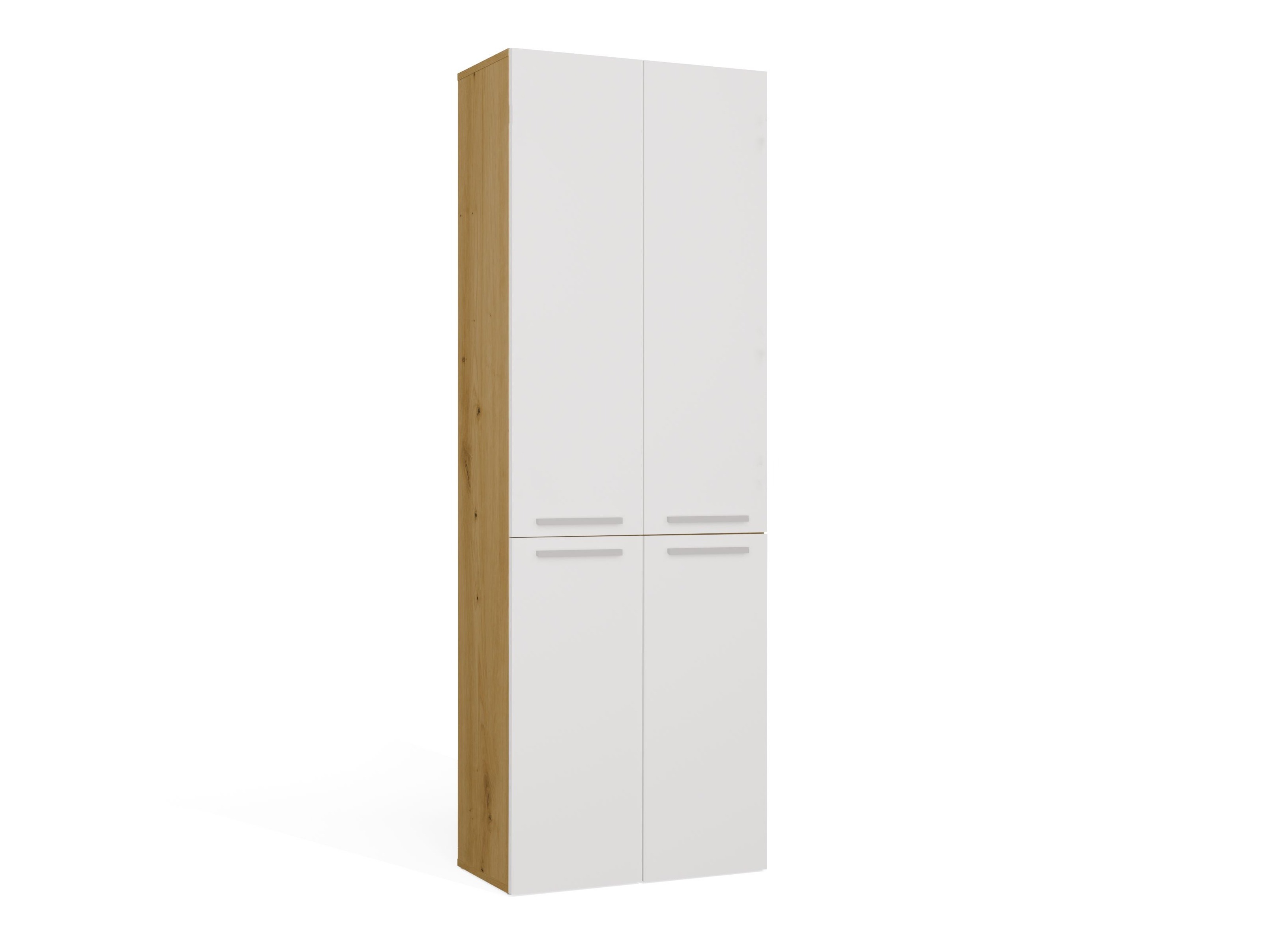 Mobiletto del bagno Nolmaru 102 (Rovere Artisan + Bianco)