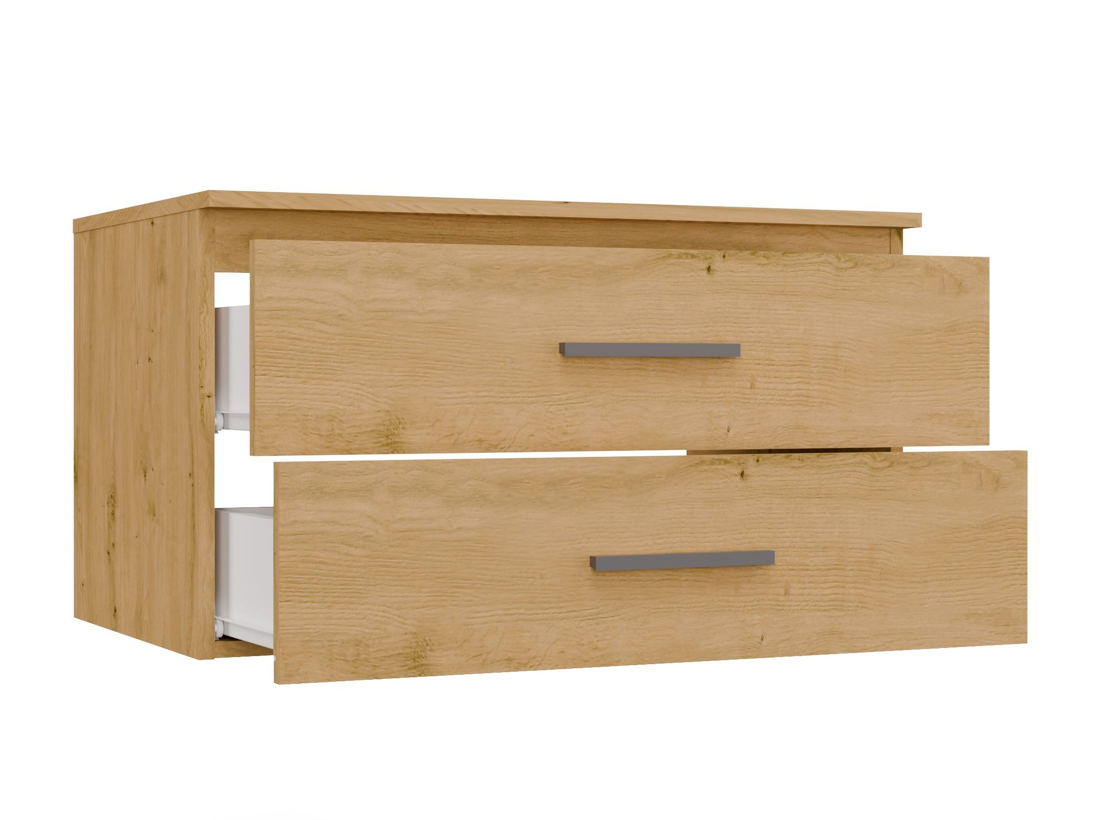 Comodino da bagno per lavandino Nolmaru 113 (Rovere Artisan)
