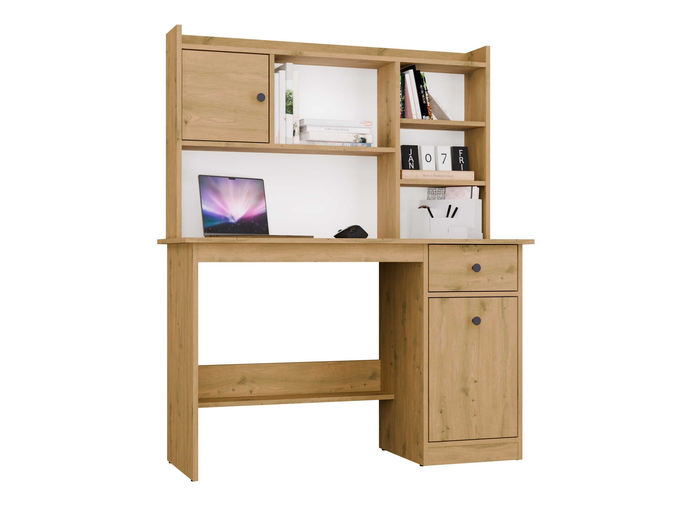 Scrivania da ufficio Mandeville 376 (Rovere Artisan)