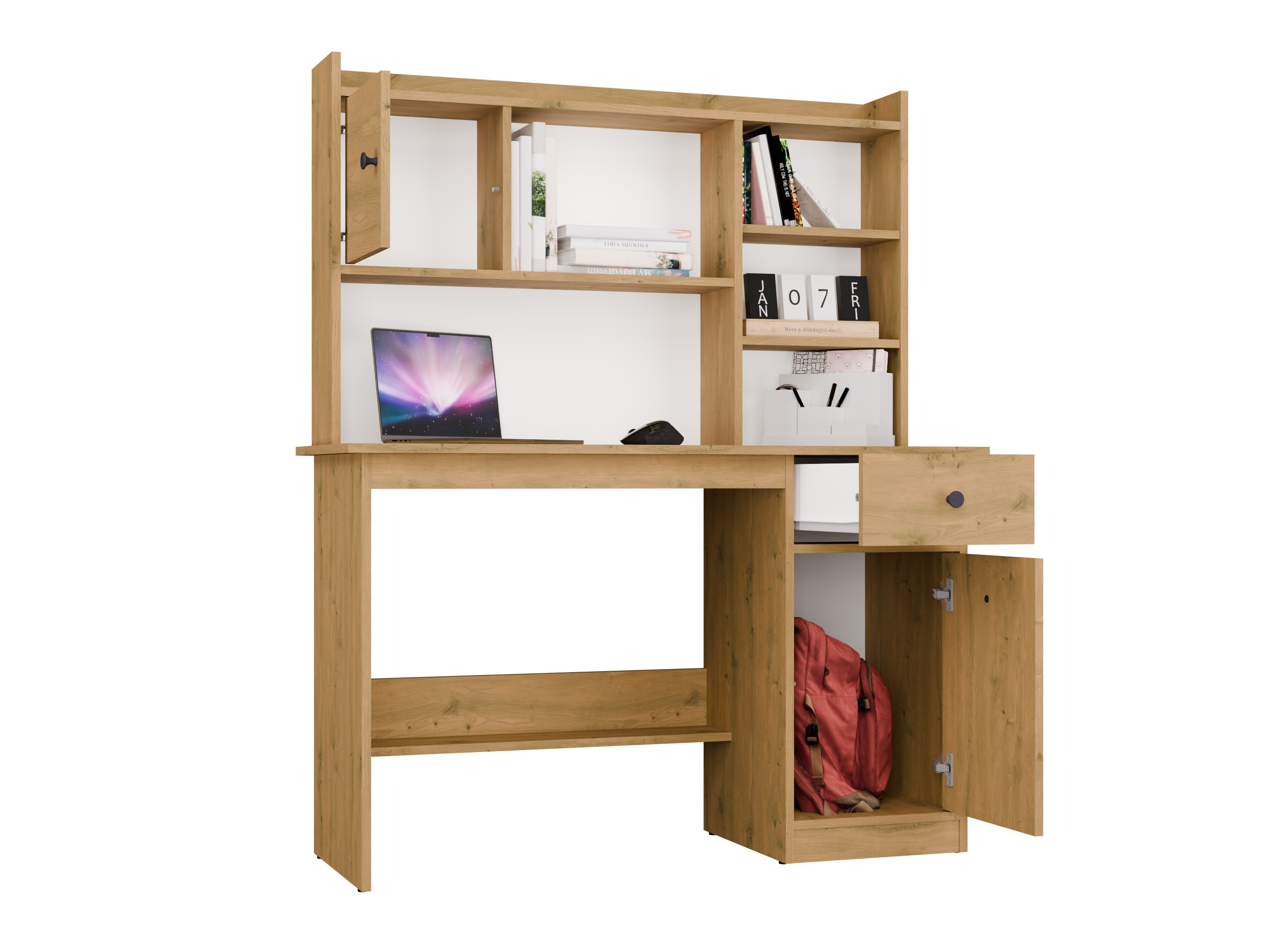 Scrivania da ufficio Mandeville 376 (Rovere Artisan)