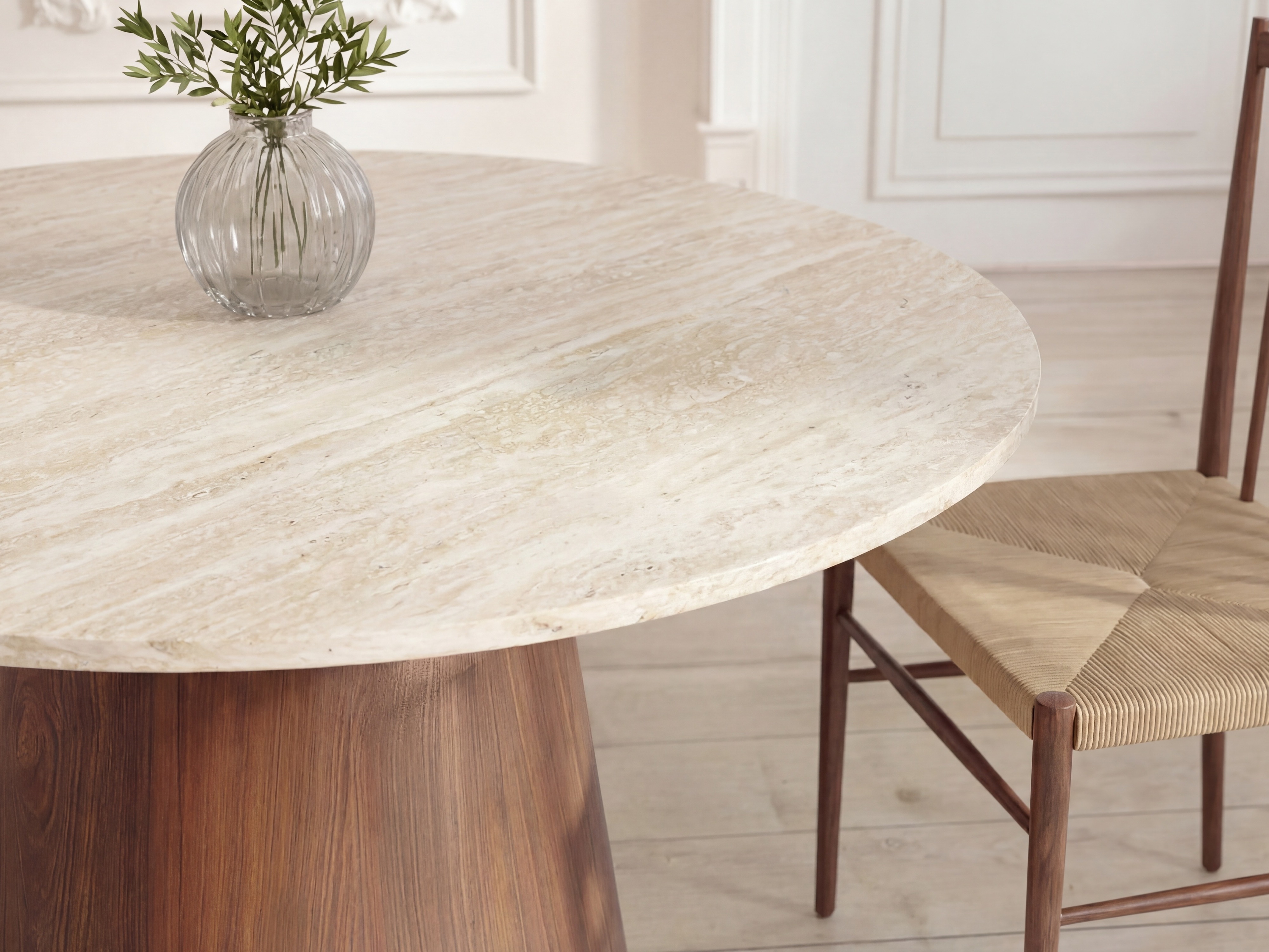 Tavolo Dallas 3740 (Beige + Marrone)