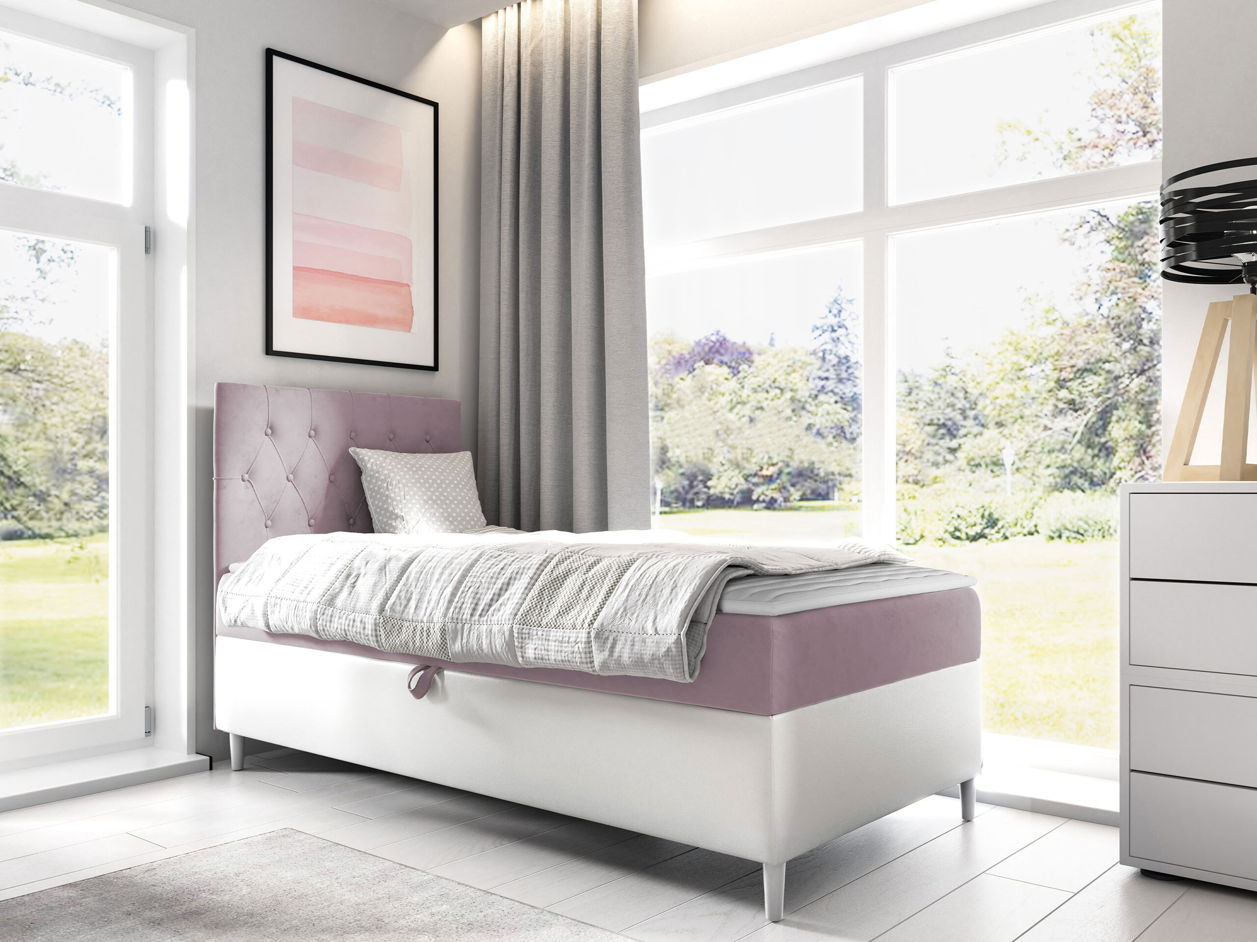 Letto continentale Lucus VII (Soft 017 + Fresh 9)