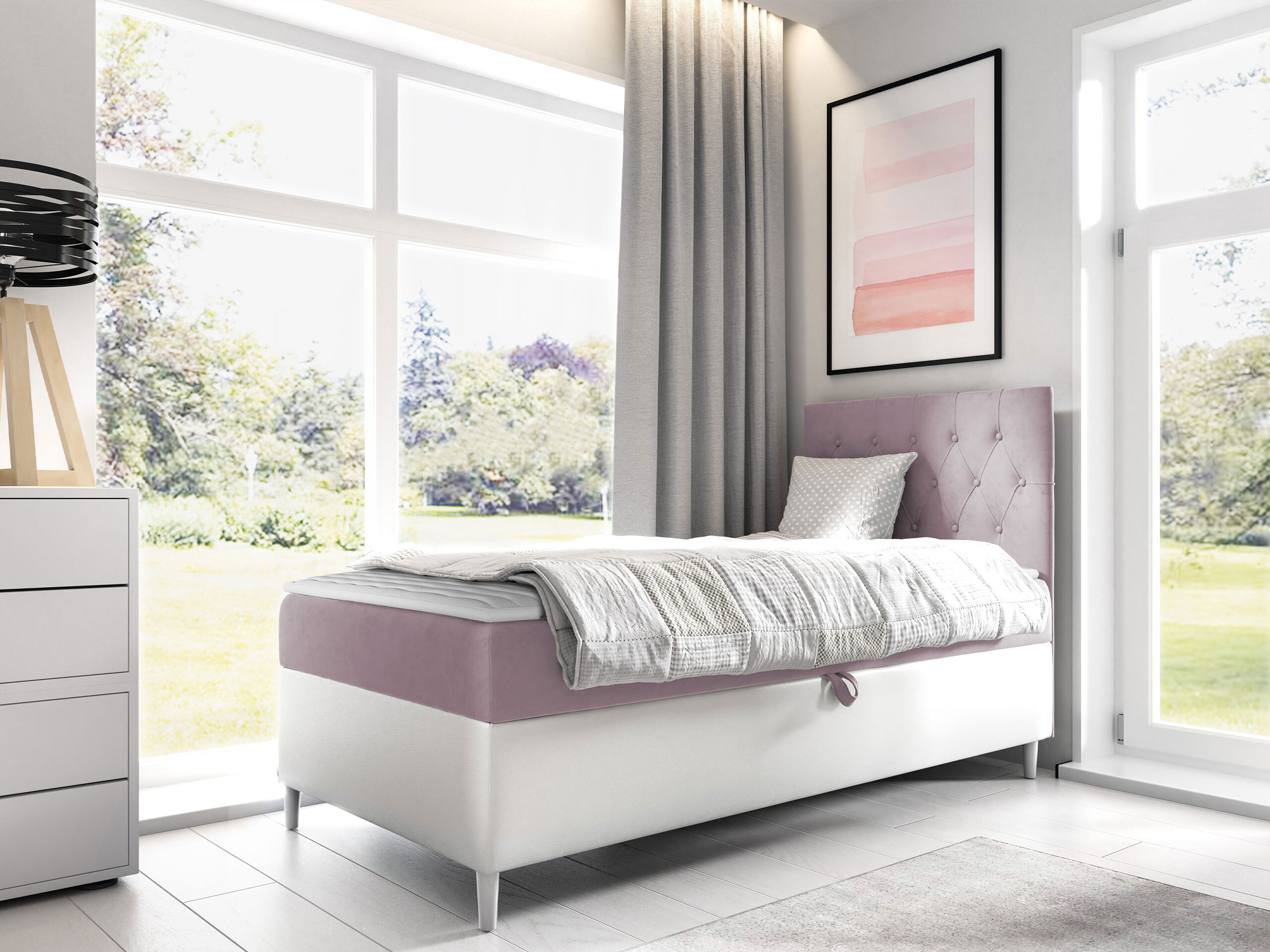 Letto continentale Lucus VII (Soft 017 + Fresh 9)