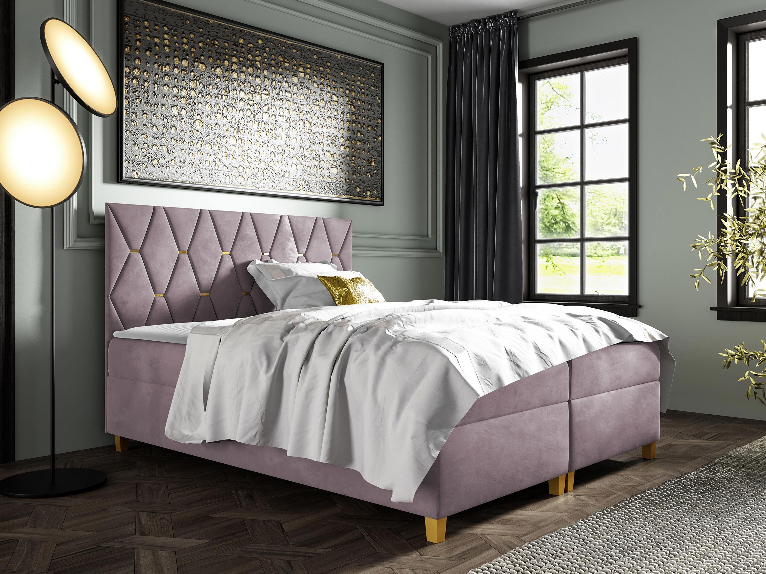 Letto continentale Nemus (Fresh 9)