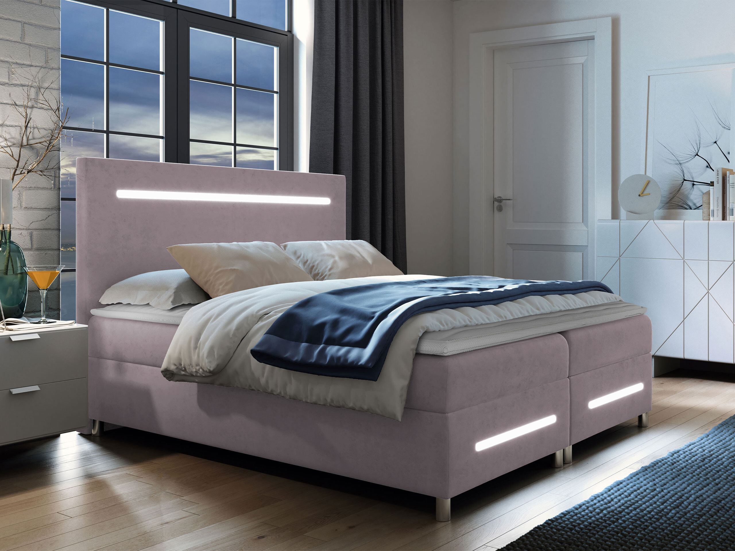 Letto continentale Pluvia (Fresh 9)