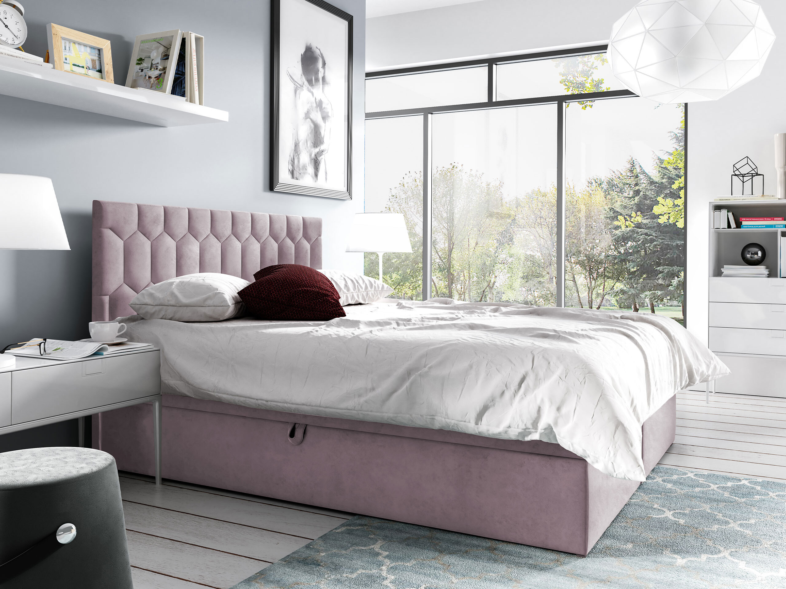 Letto continentale Pons III (Fresh 9)