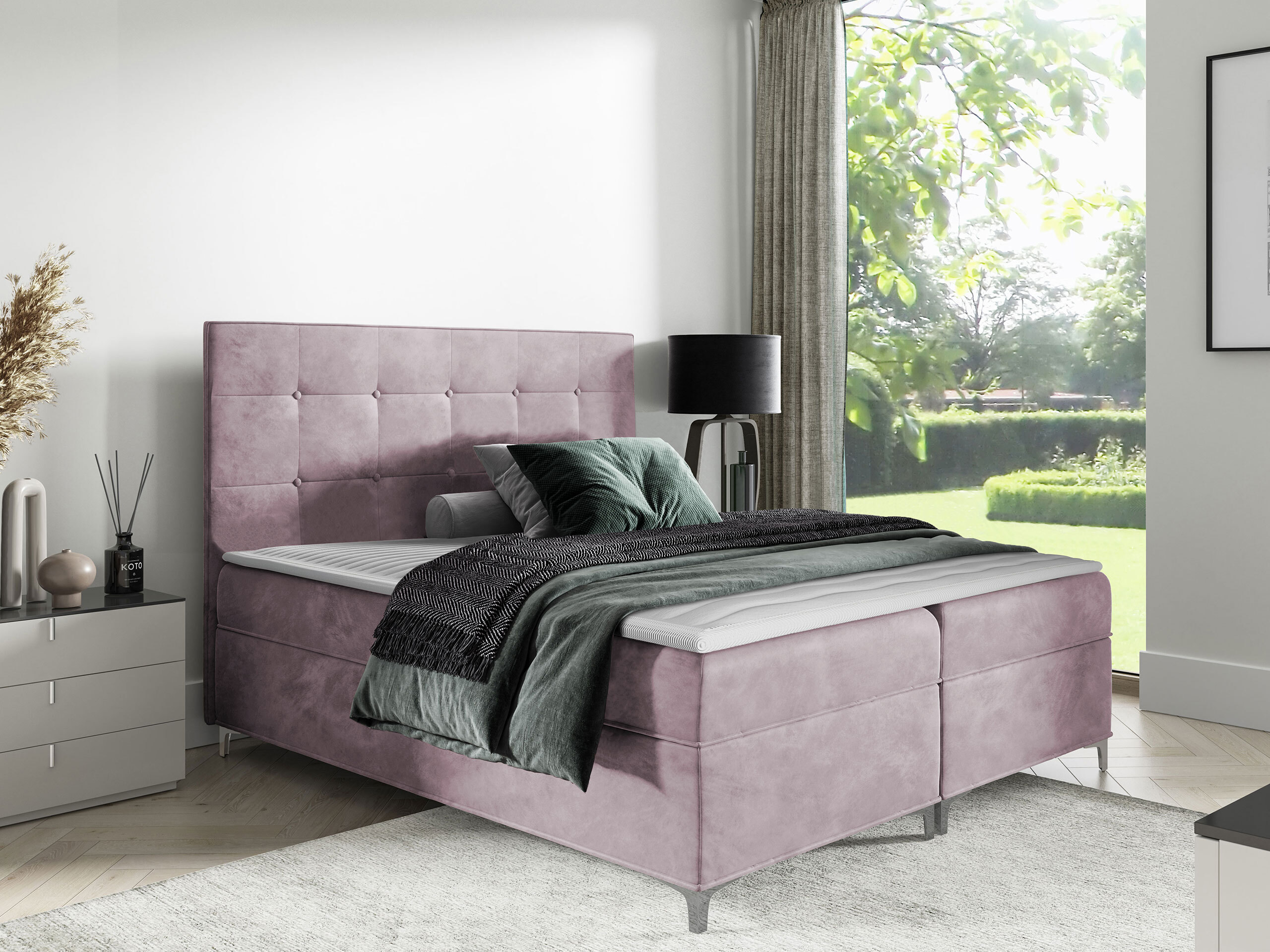 Letto continentale Porta (Fresh 9)