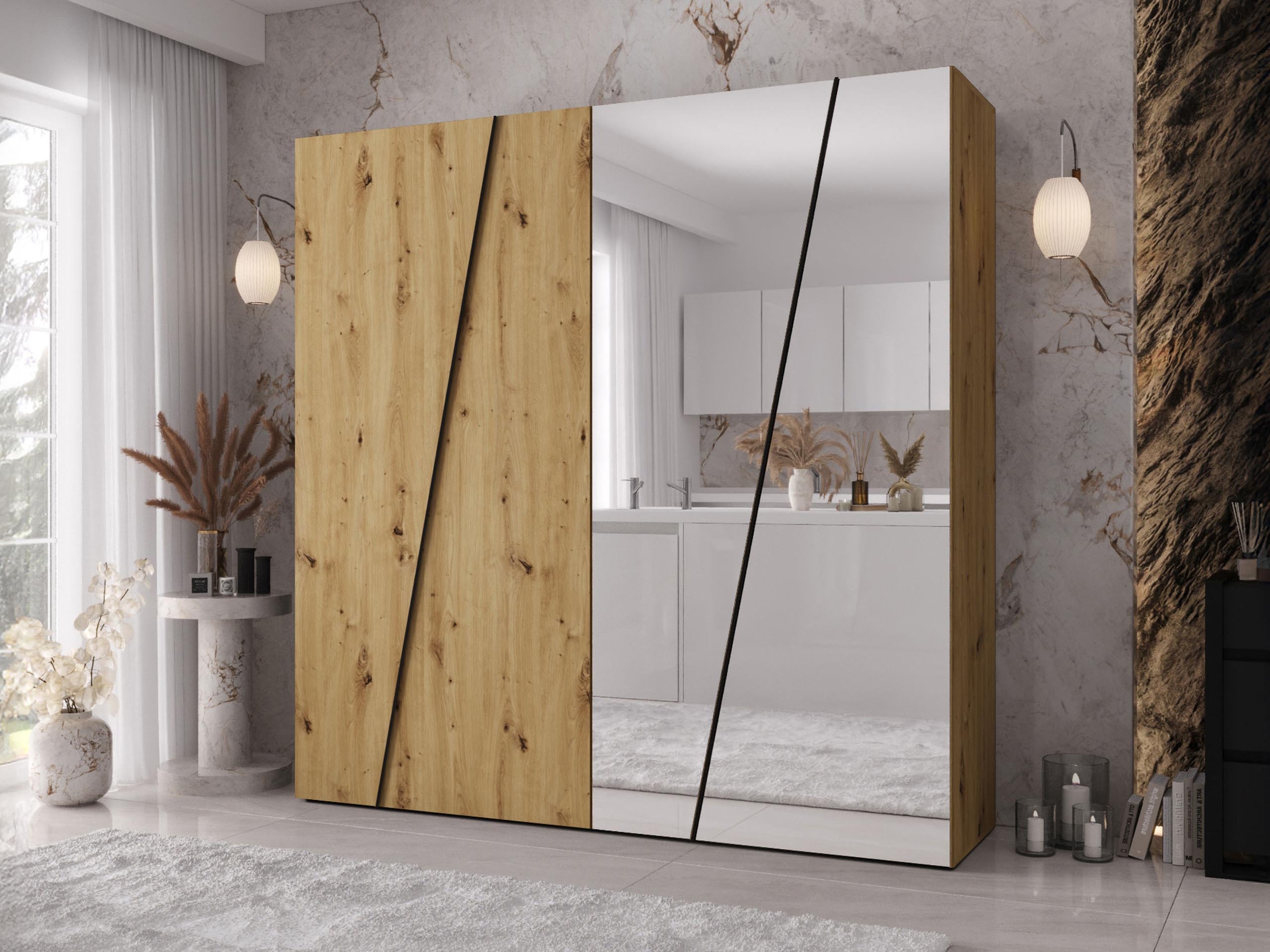 Armadio Hartford 635 (Rovere Artisan)