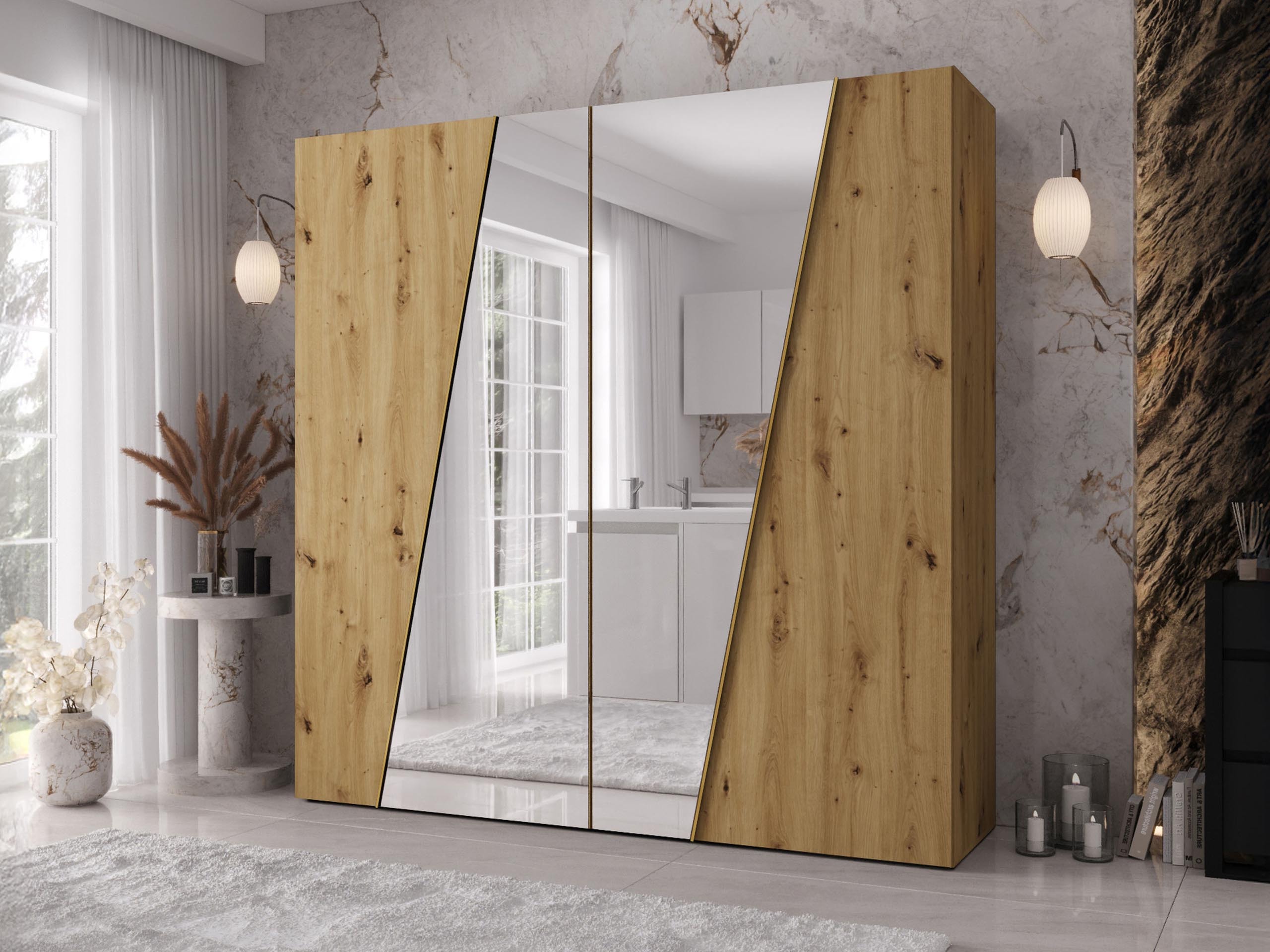 Armadio Hartford 635 (Rovere Artisan)