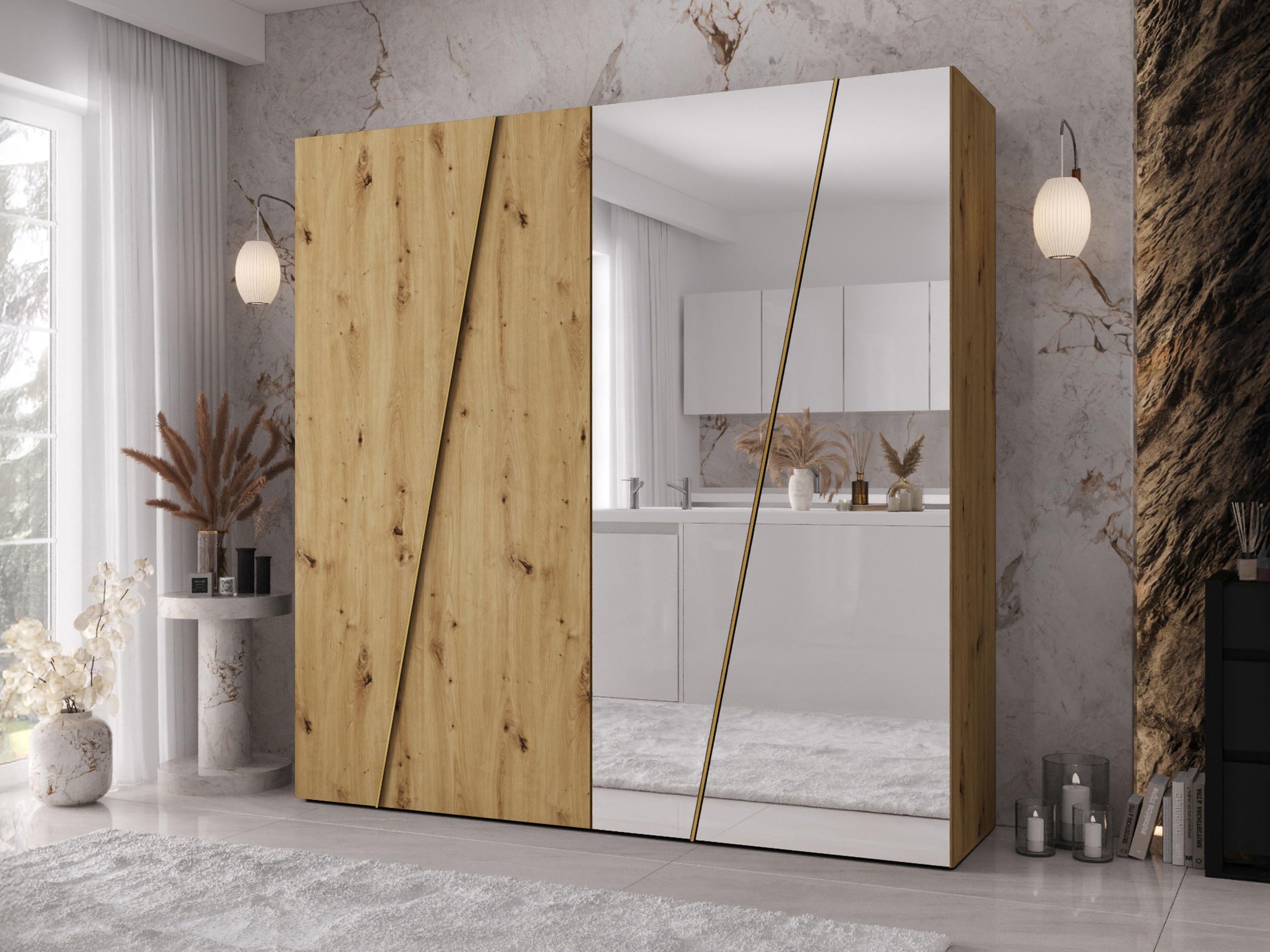 Armadio Hartford 635 (Rovere Artisan)