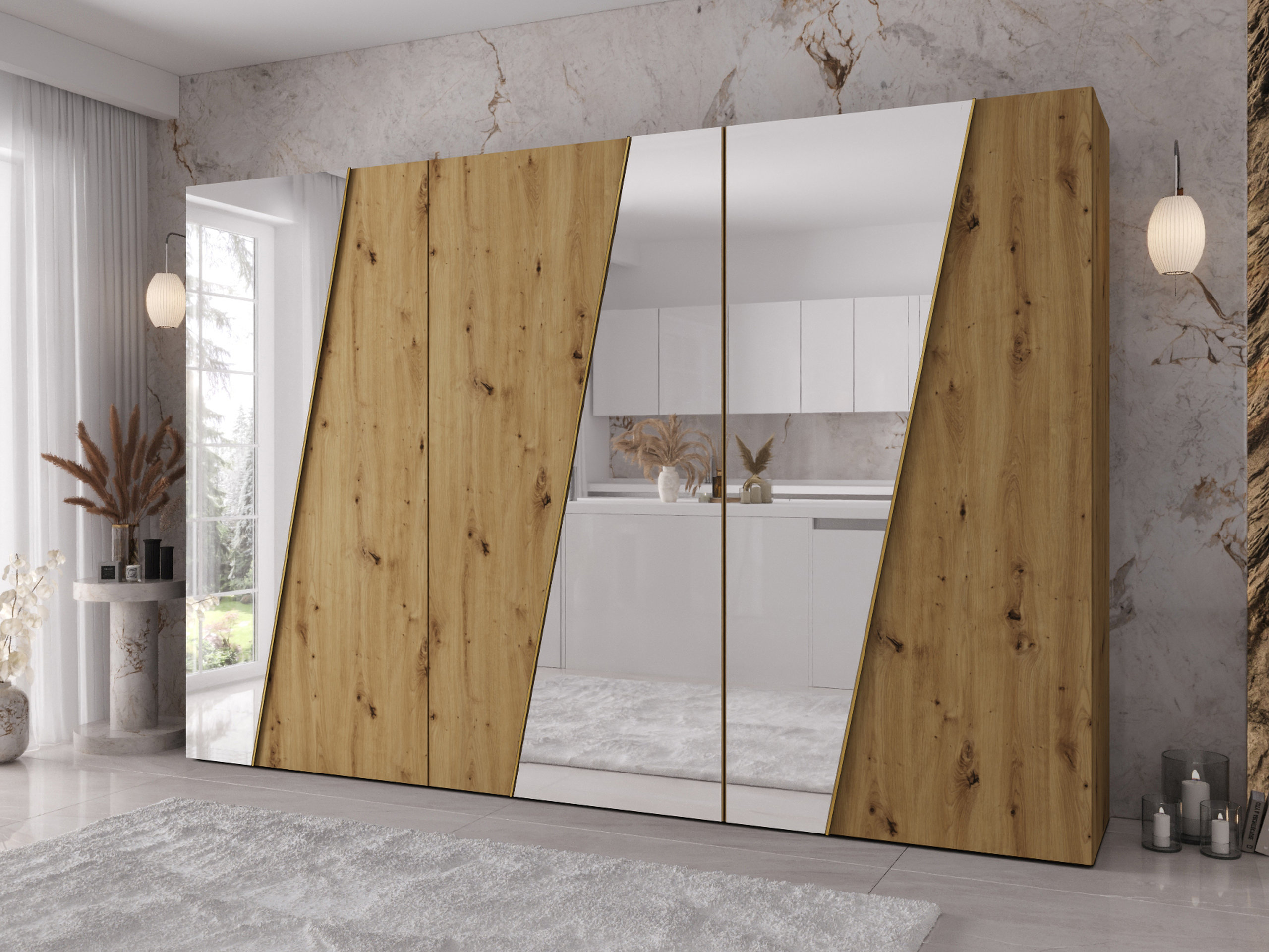 Armadio Hartford 637 (Rovere Artisan)
