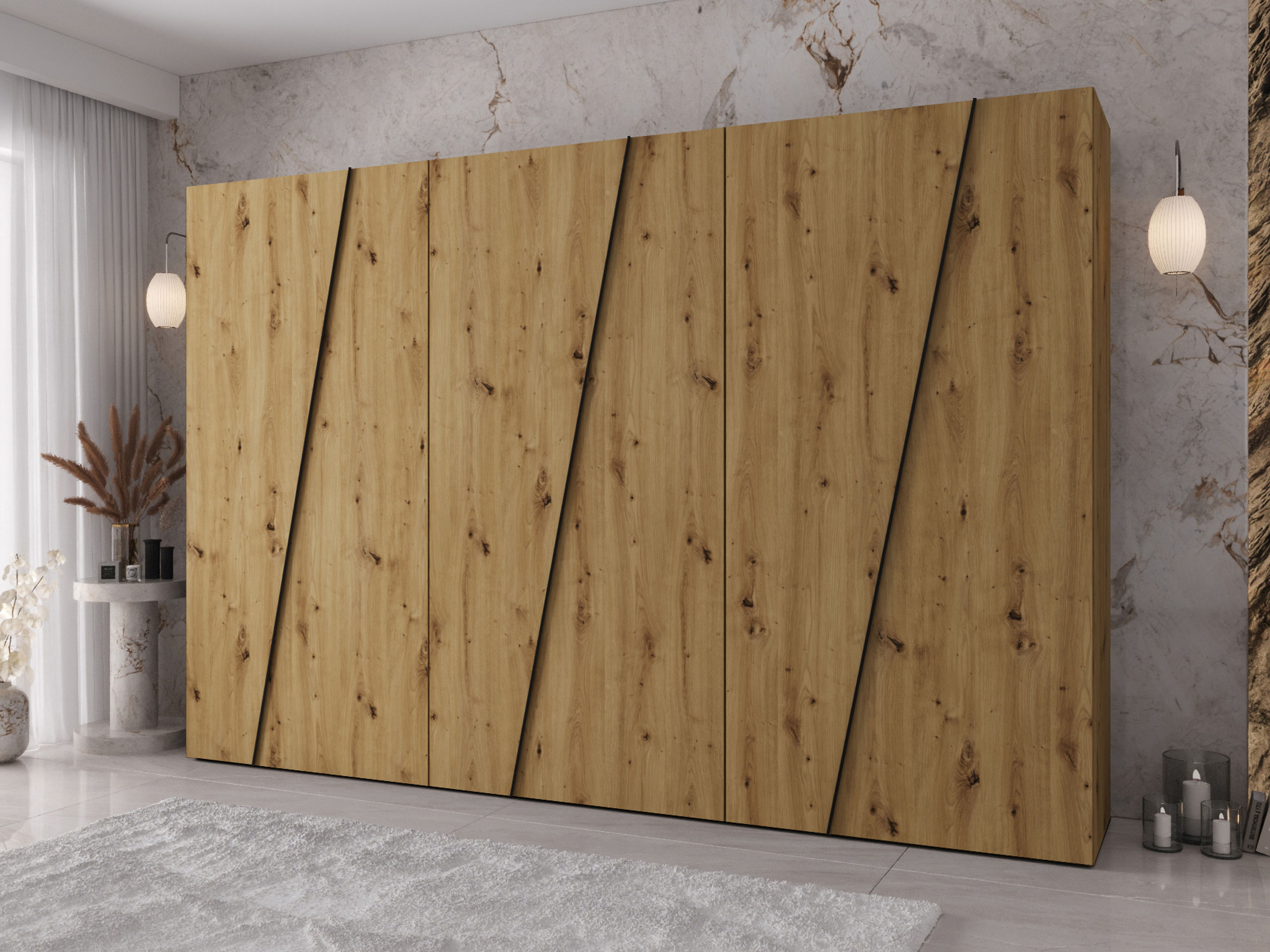 Armadio Hartford 641 (Rovere Artisan)