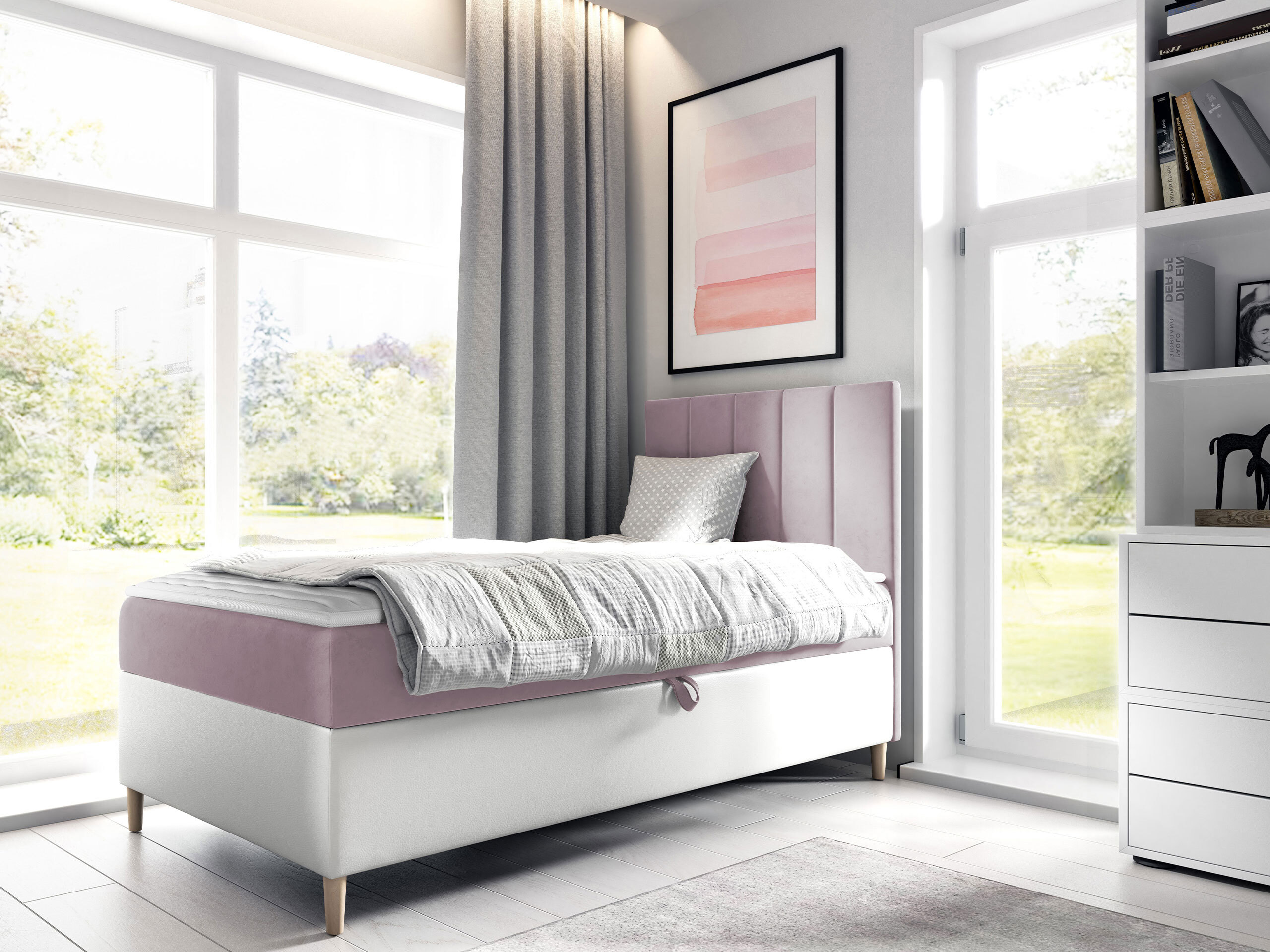 Letto continentale Lucus VI (Soft 017 + Fresh 9)