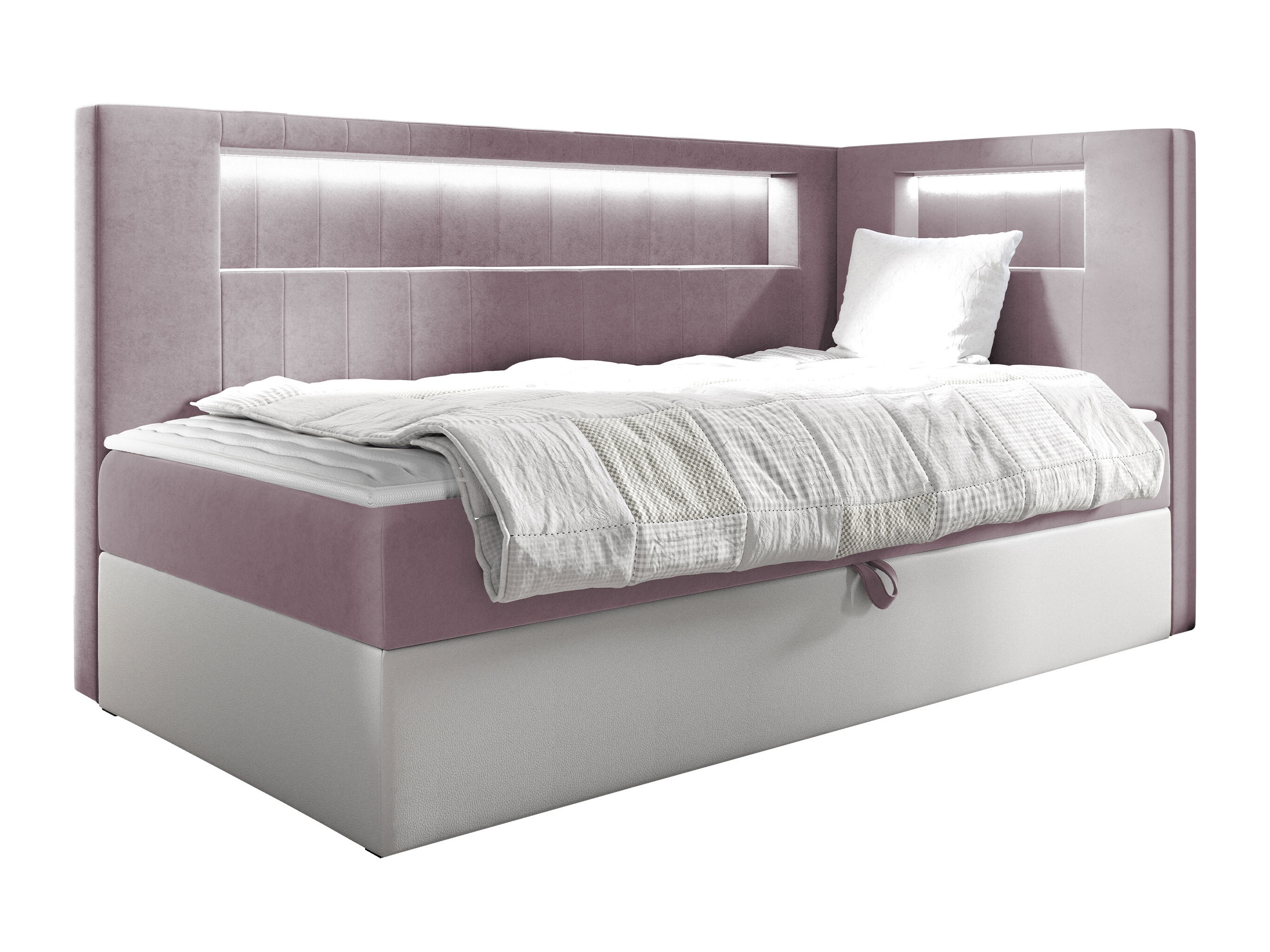 Letto continentale Lucus VIII (Soft 017 + Fresh 9)