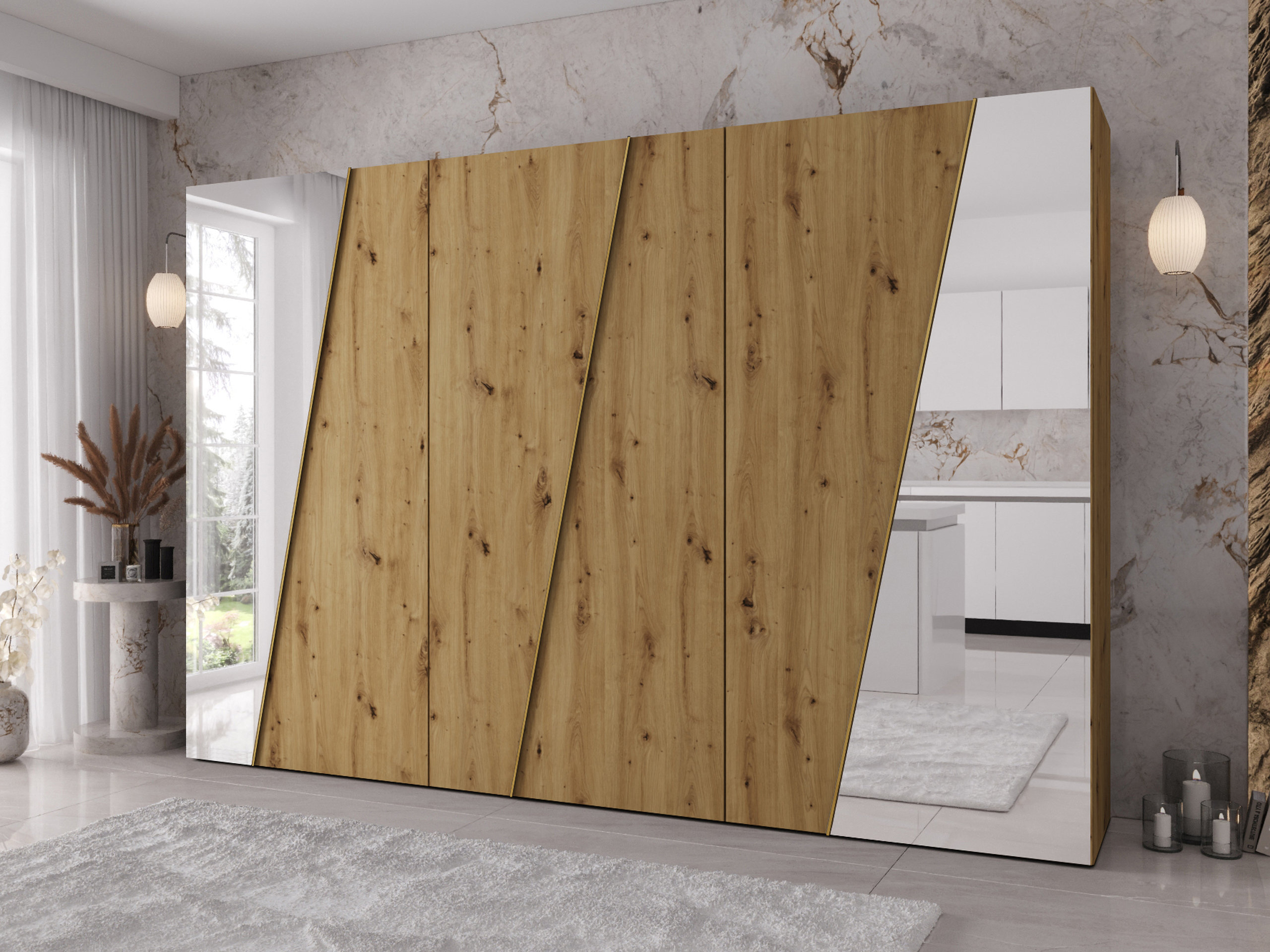 Armadio Hartford 642 (Rovere Artisan)