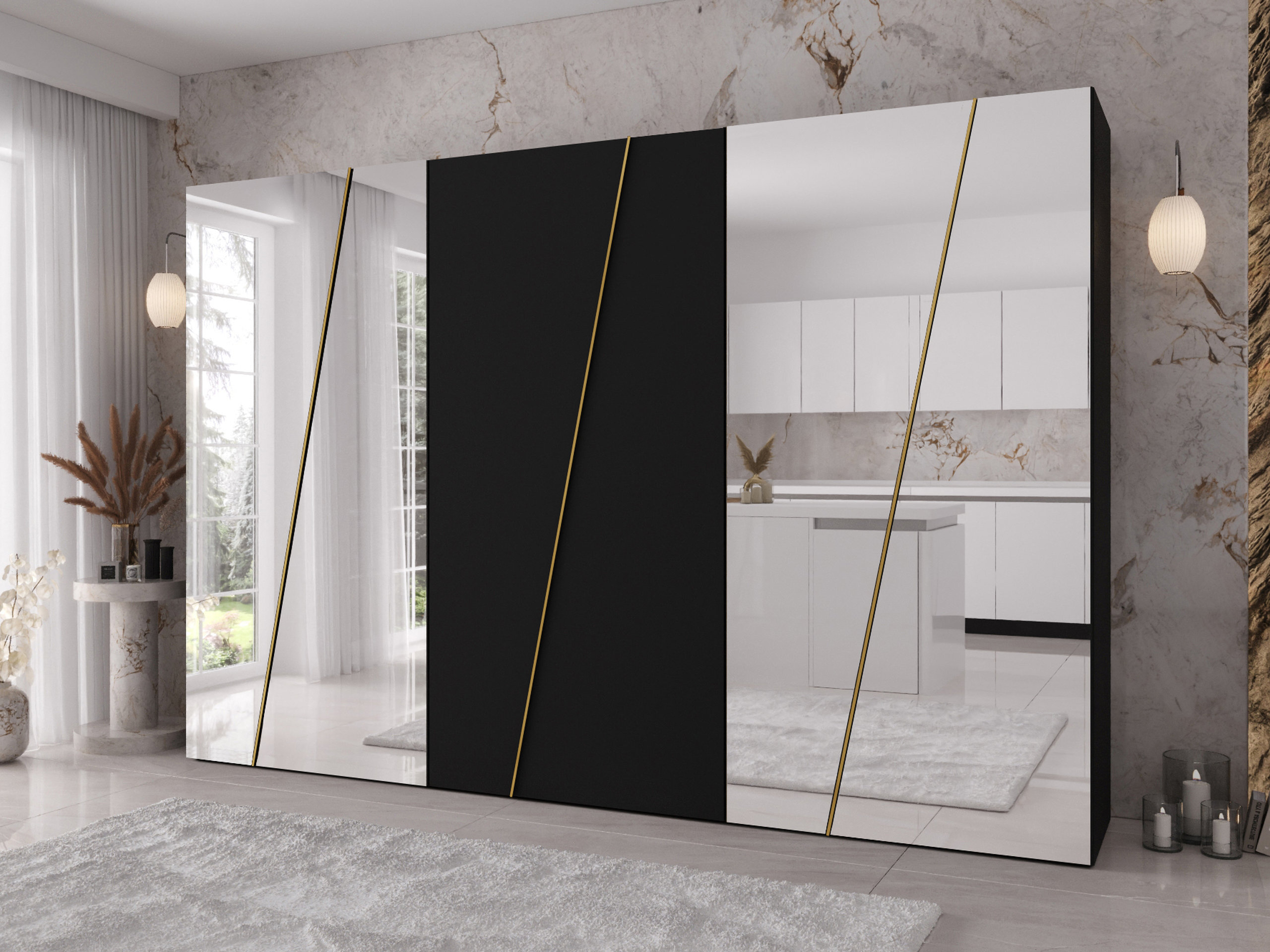 Armadio Hartford 643 (Nero)