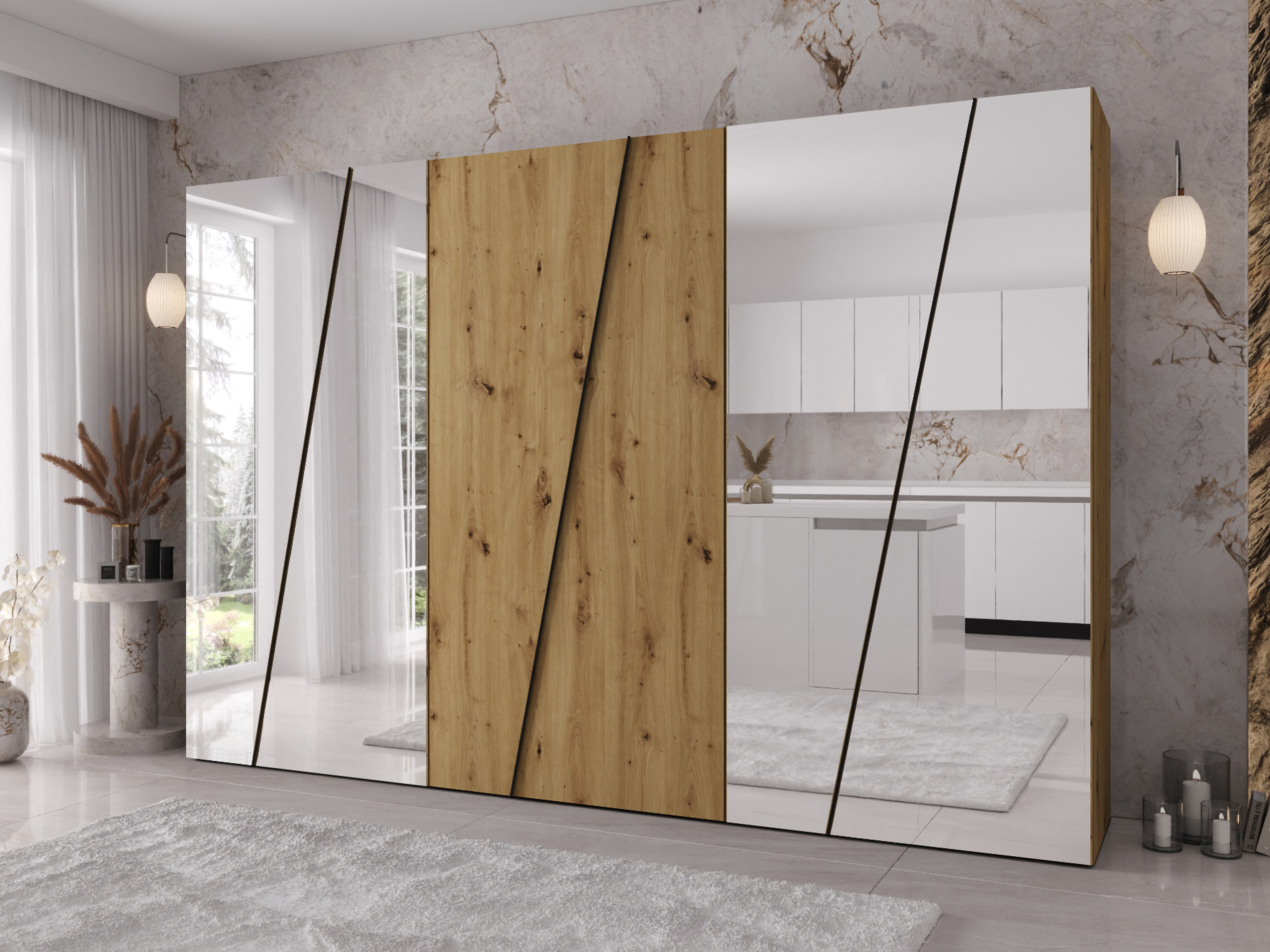 Armadio Hartford 643 (Rovere Artisan)