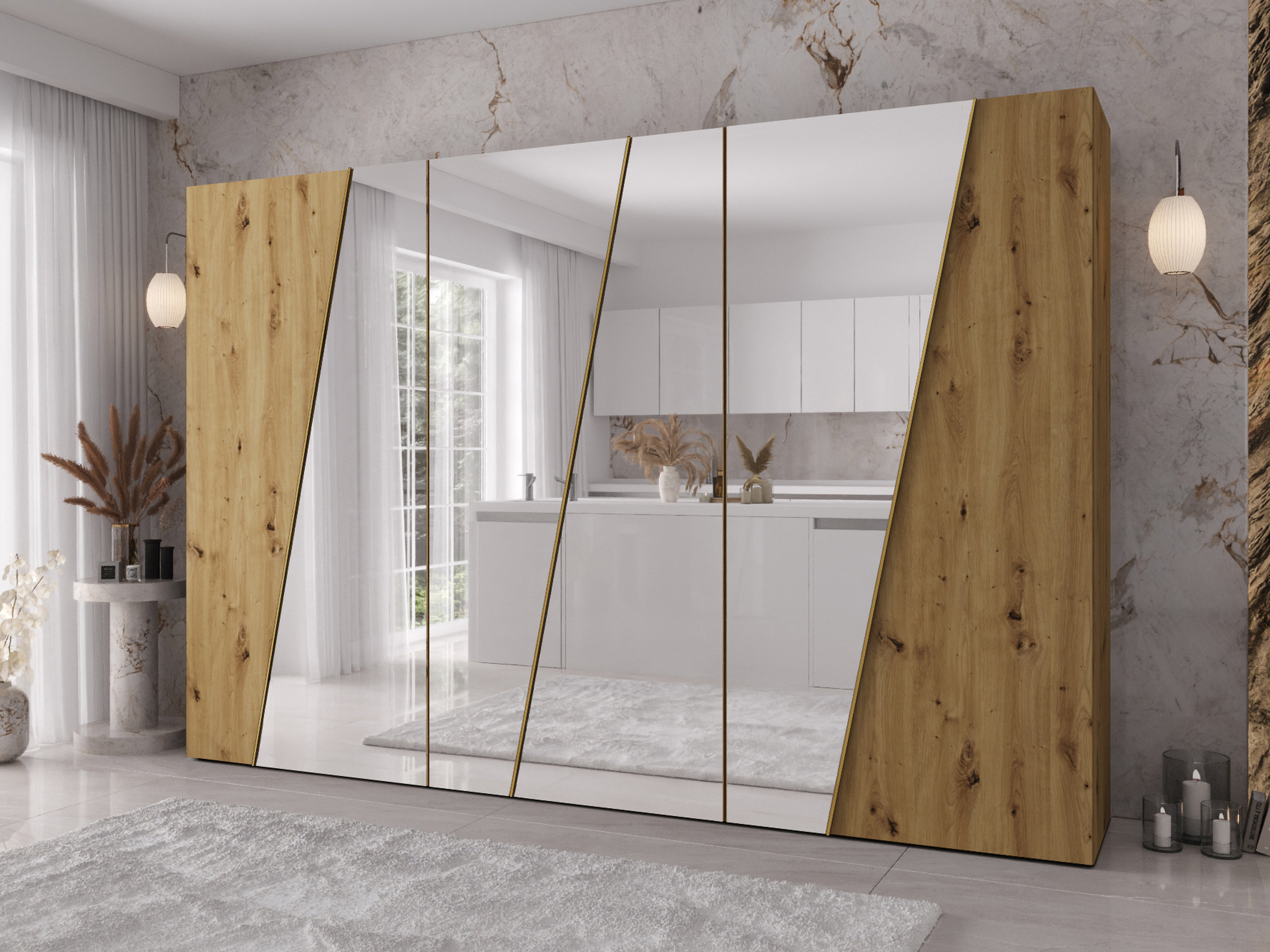 Armadio Hartford 643 (Rovere Artisan)