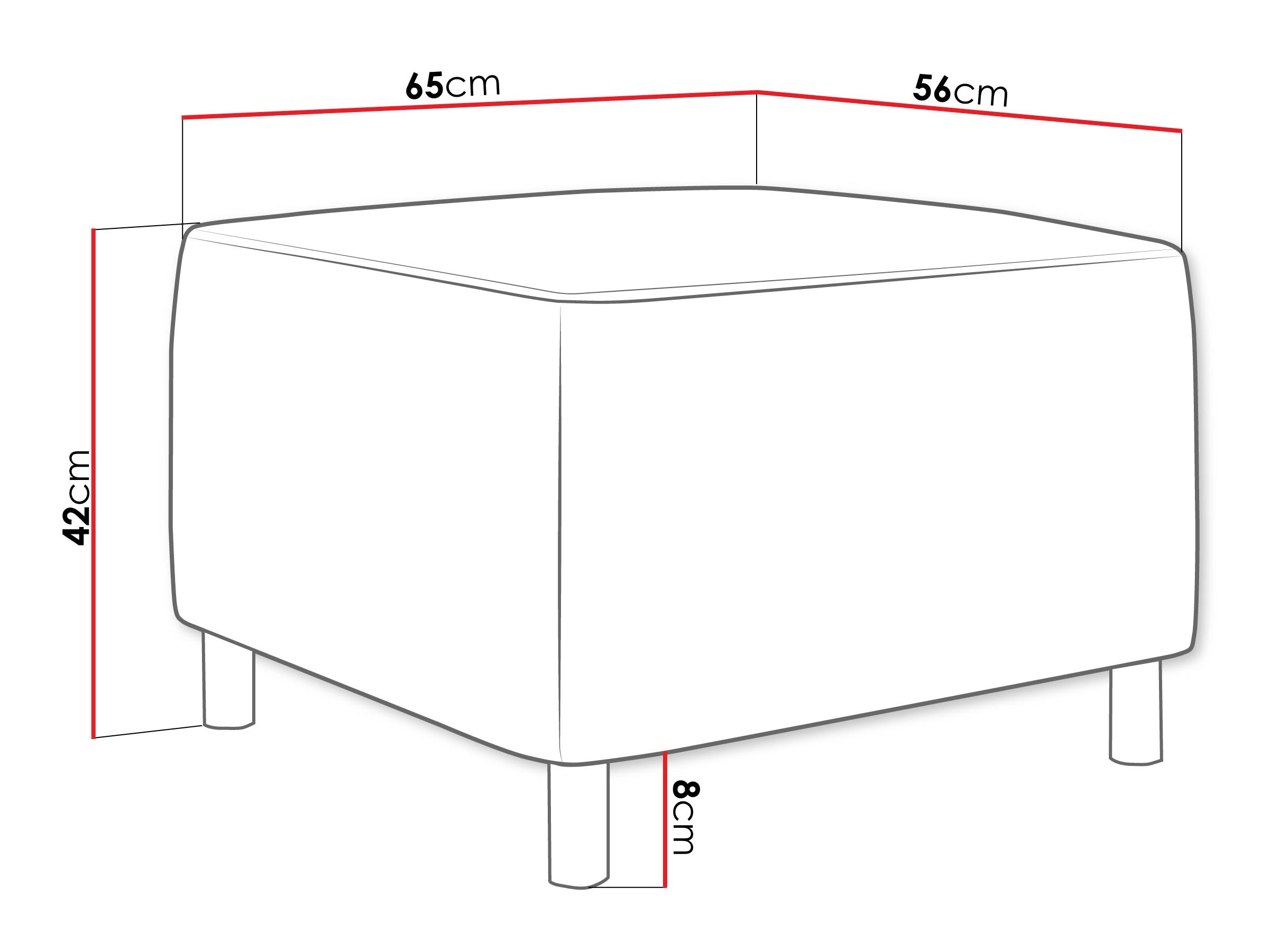 Pouf Comfivo Artes (Lumo 55)