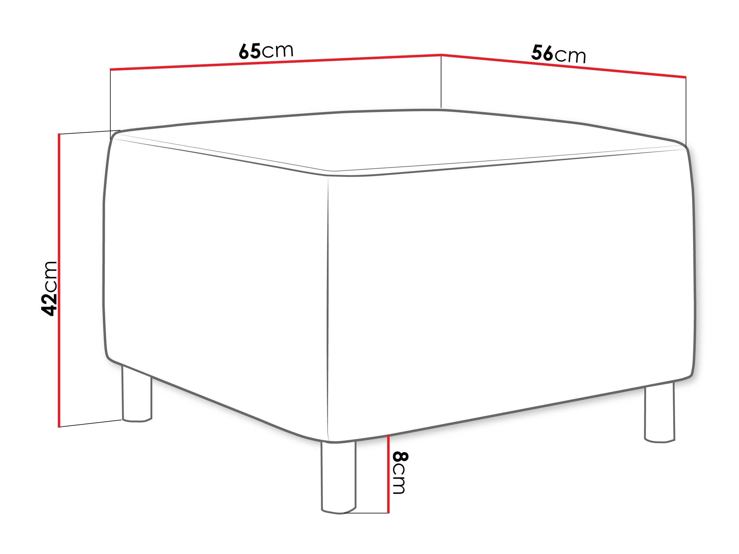 Pouf Comfivo Artes (Wave 09)