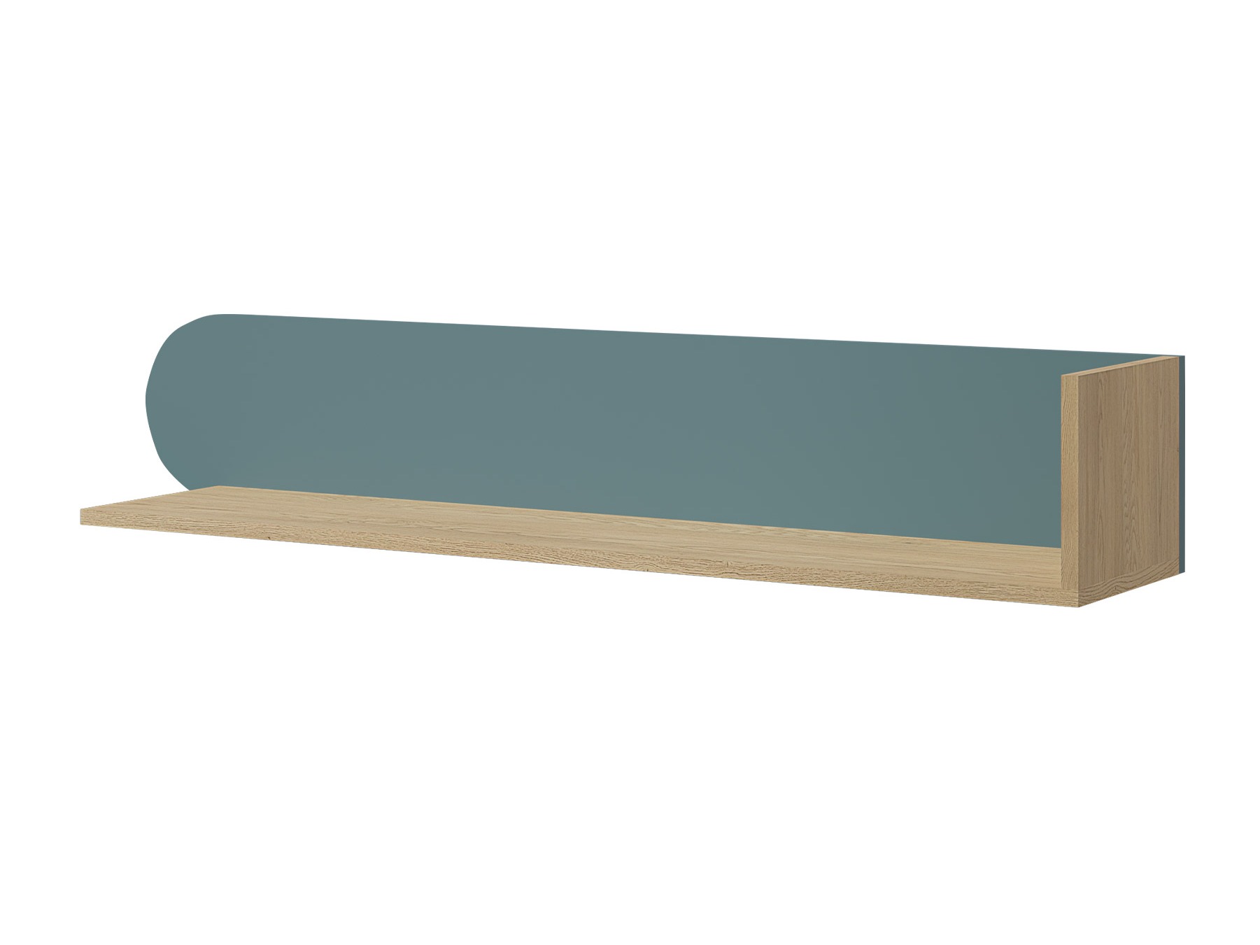 Mensola Fivelbi 113 (Rovere cremona + Blu)