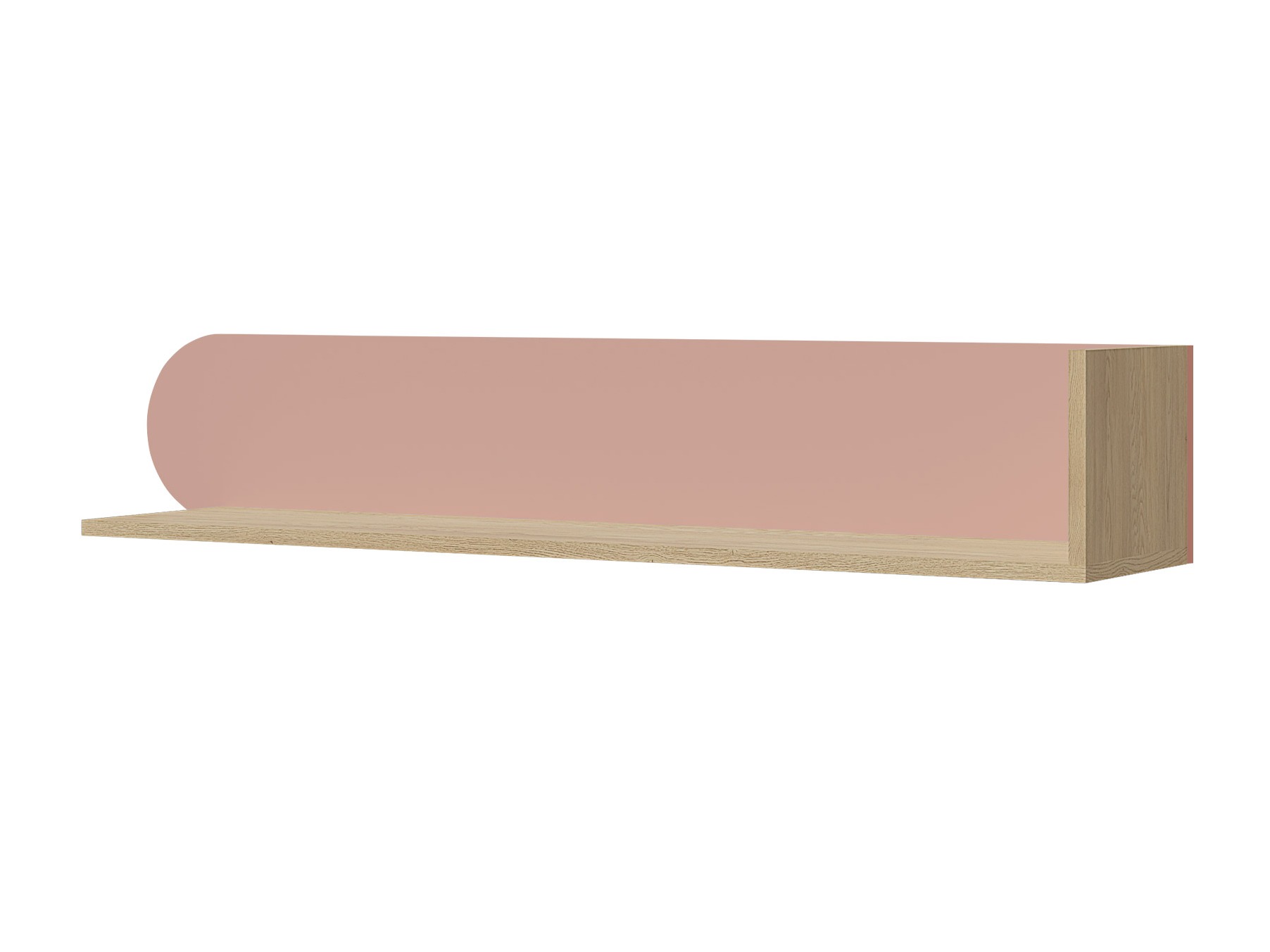 Mensola Fivelbi 113 (Rovere cremona + Fucsia)