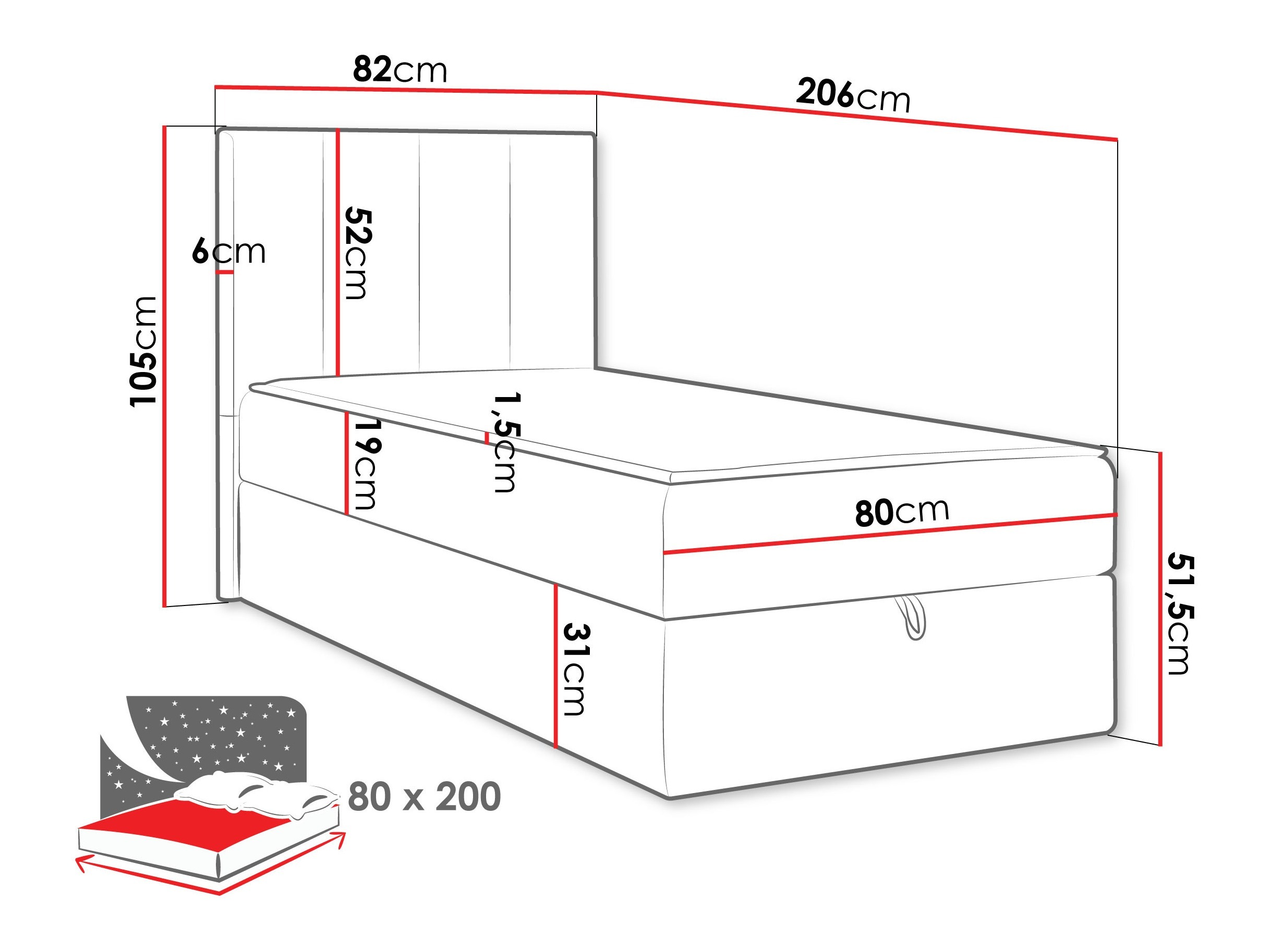 Letto continentale Oppidum I (Lambi 03)