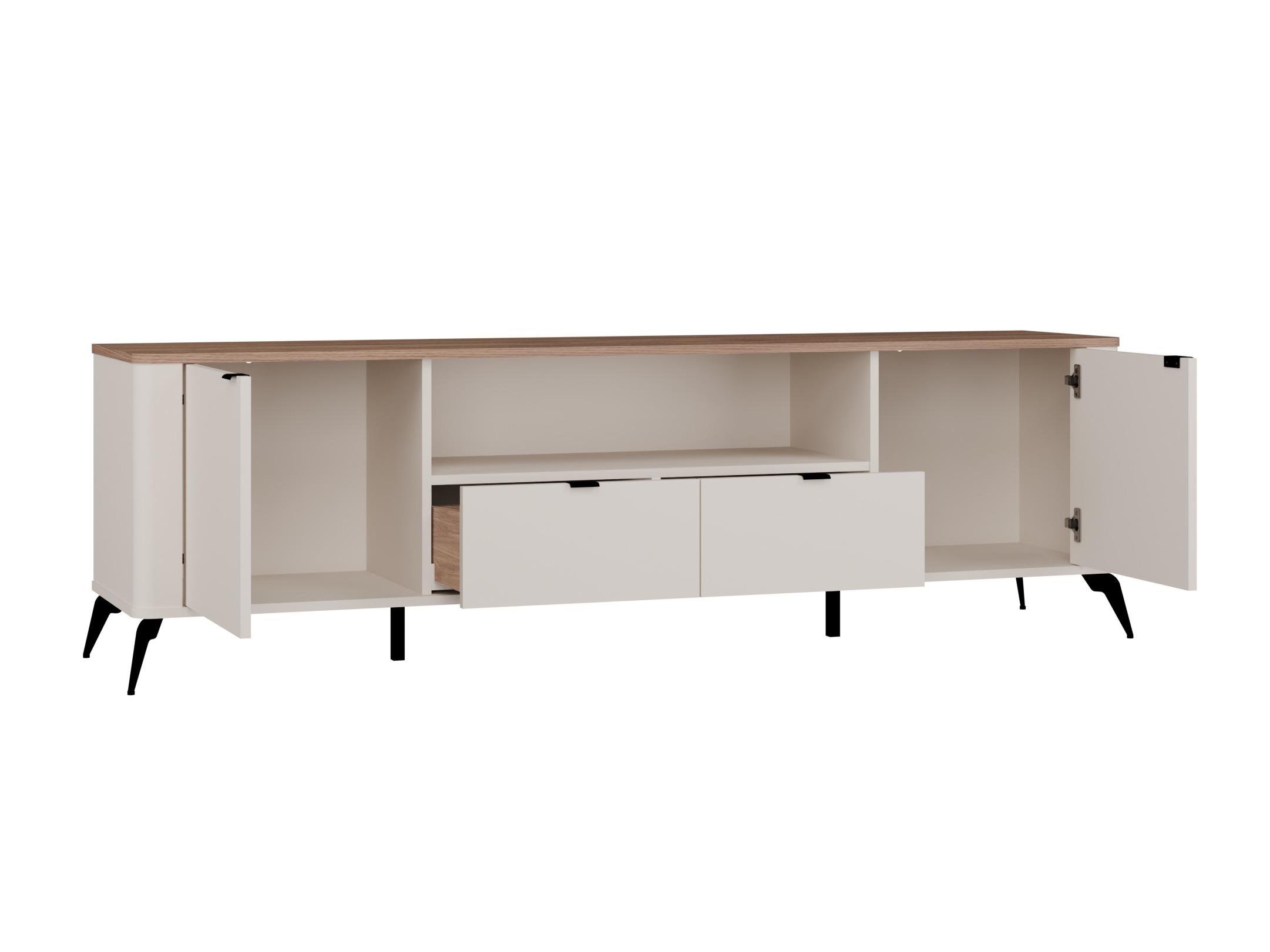 Mobile porta TV Soavie 108 (Cachemire + Quercia)