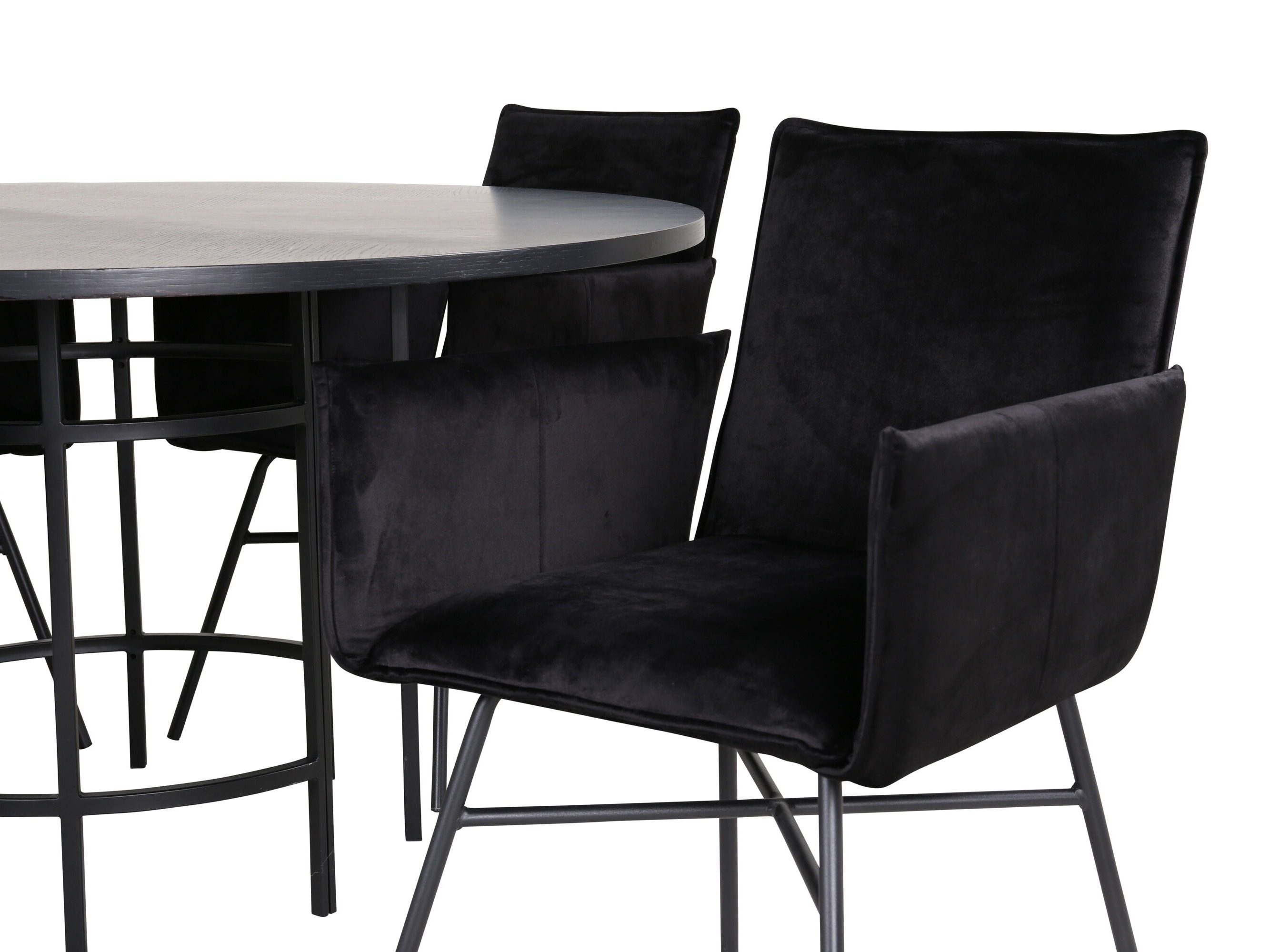 Set sala da pranzo Dallas 2337 (Nero)