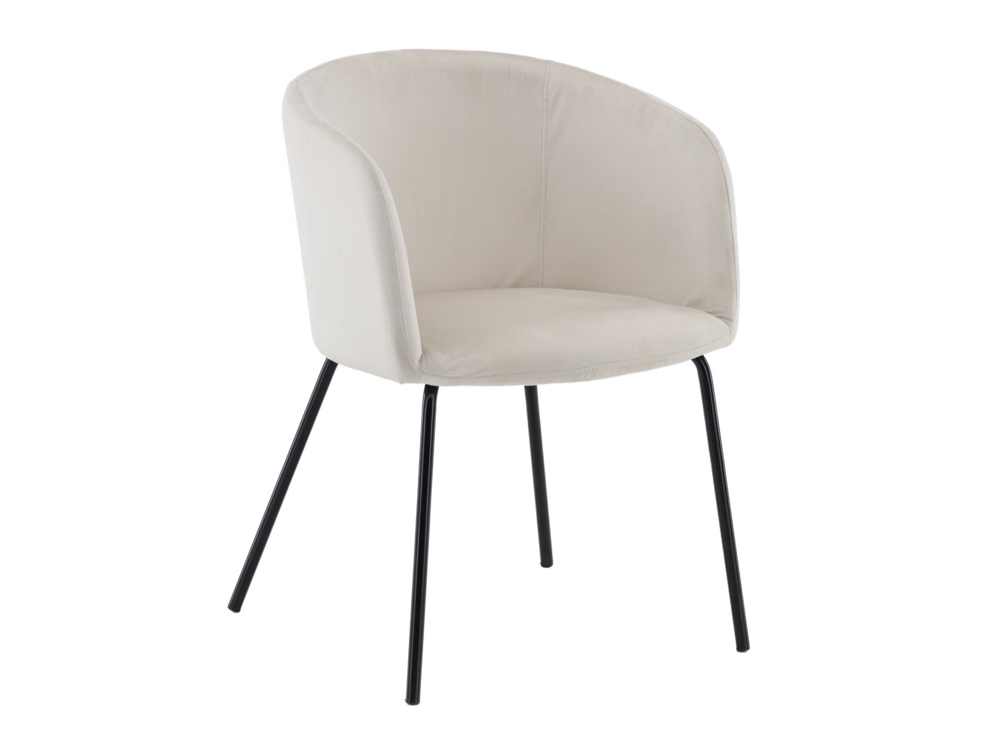 Set sala da pranzo Dallas 2381 (Nero + Crema)