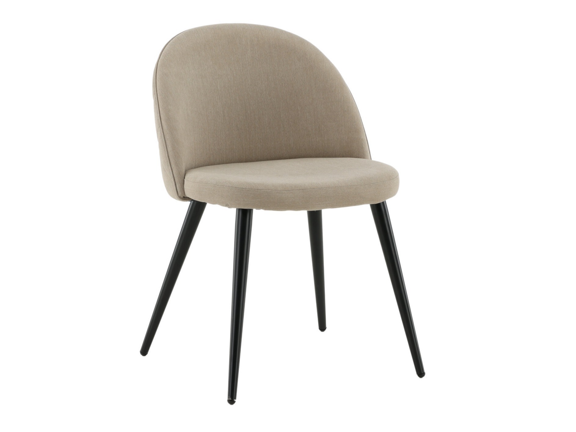 Set sala da pranzo Dallas 2386 (Nero + Beige)
