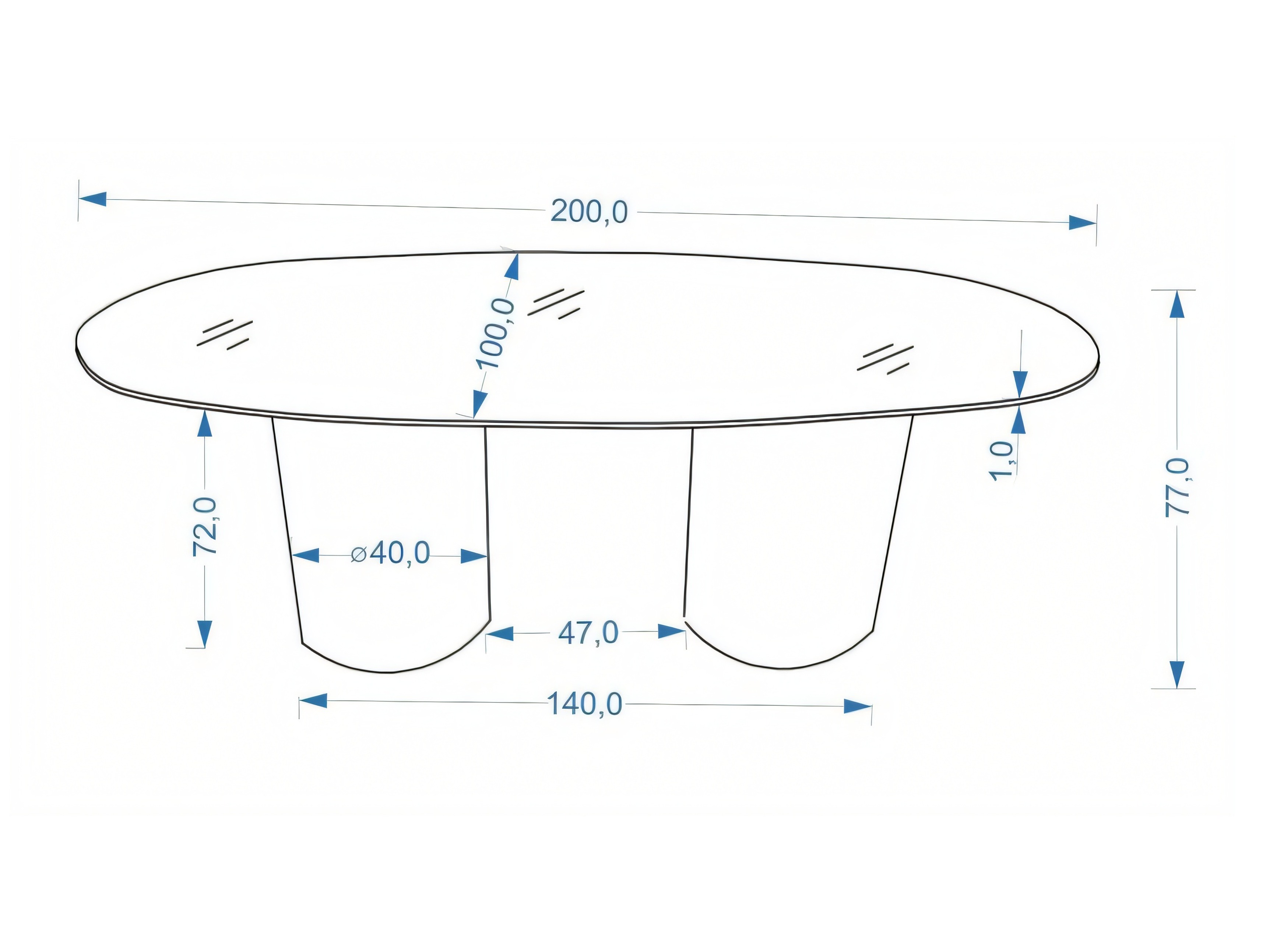 Tavolo Houston 2172