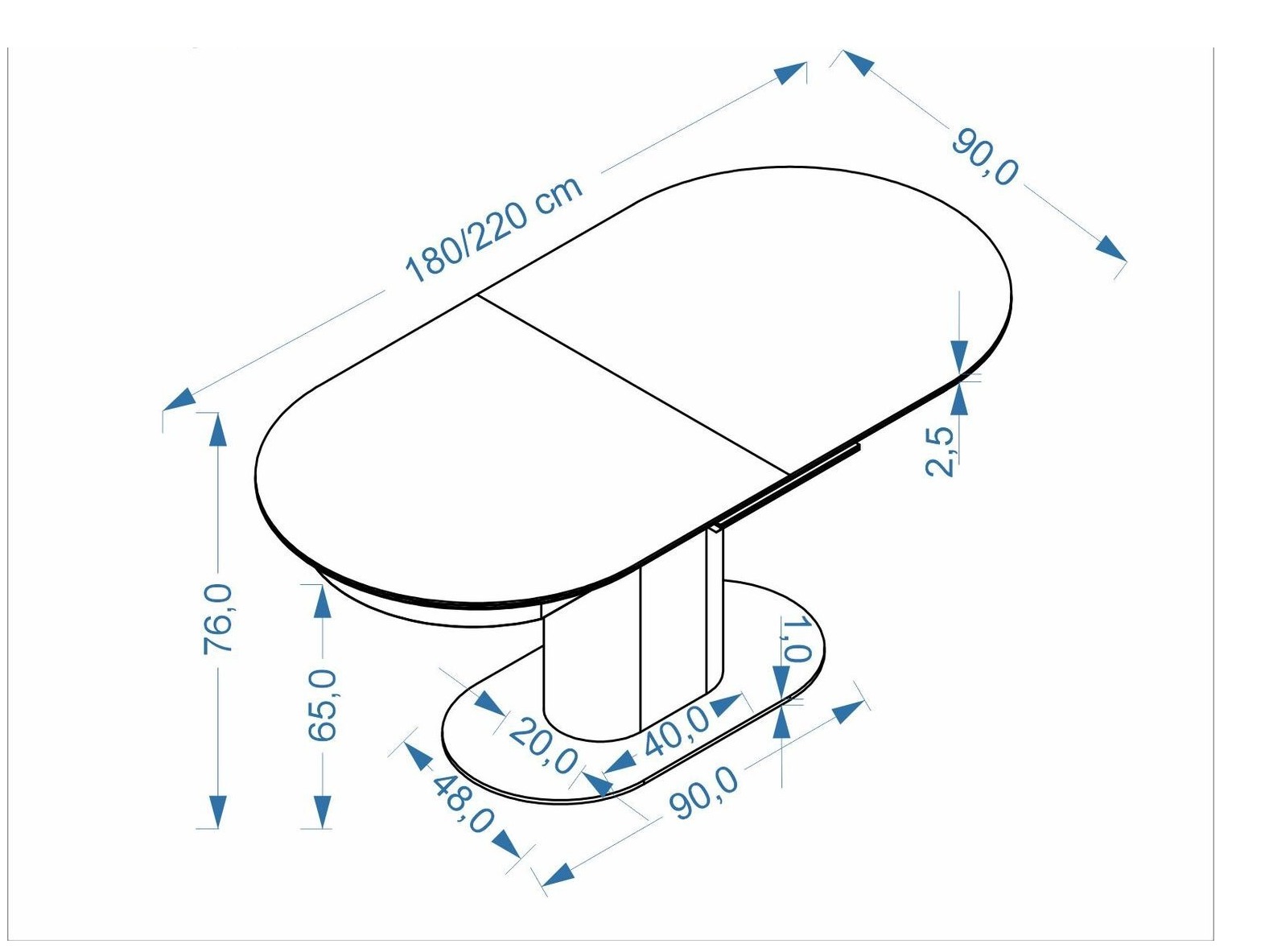 Tavolo Houston 2173