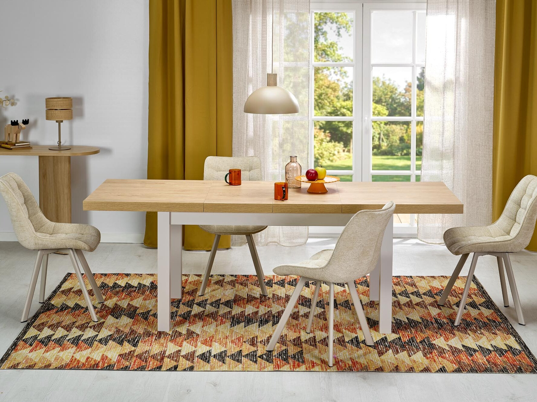 Tavolo Houston 559 (Hickory quercia + Cachemire)