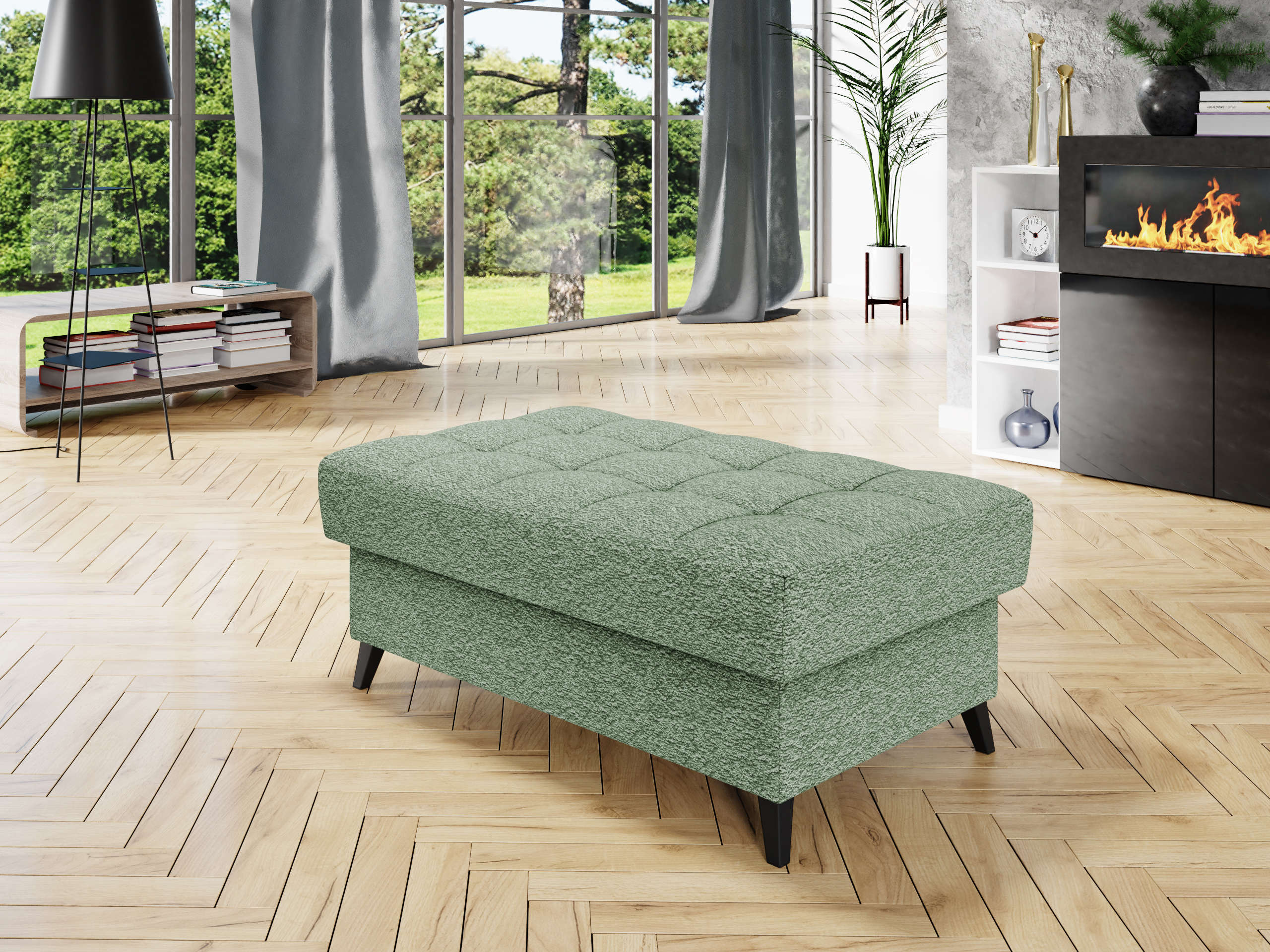 Panca imbottita Comfivo Agnus (Boucle Abriamo 10)