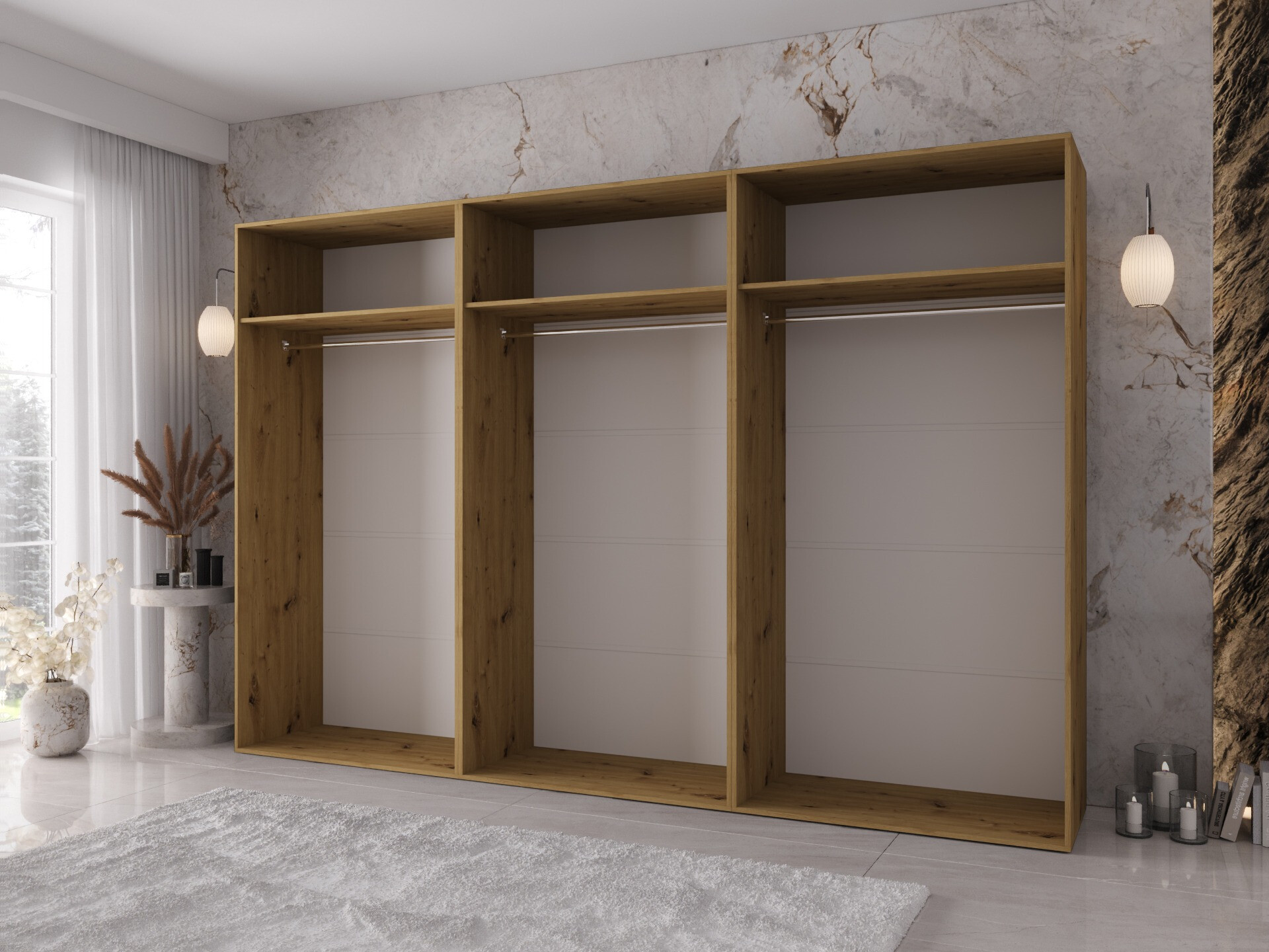Armadio Hartford 638 (Rovere Artisan)