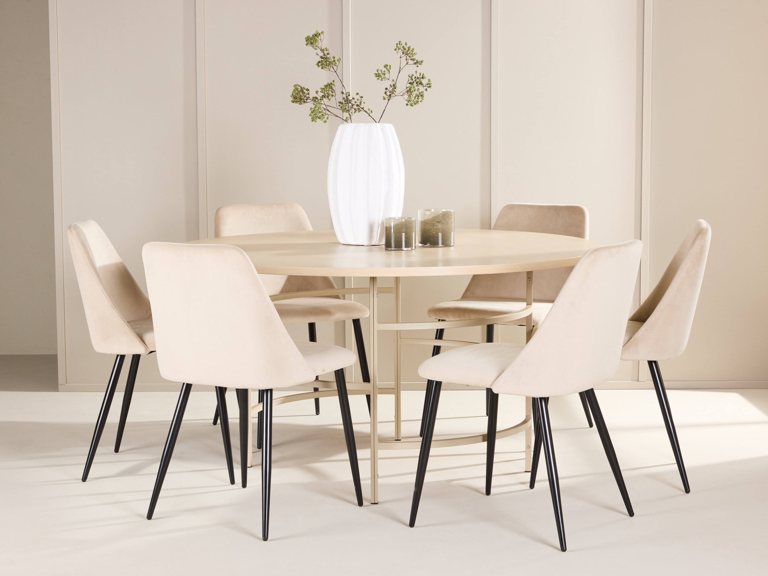 Set sala da pranzo Dallas 4994 (Nocciola)