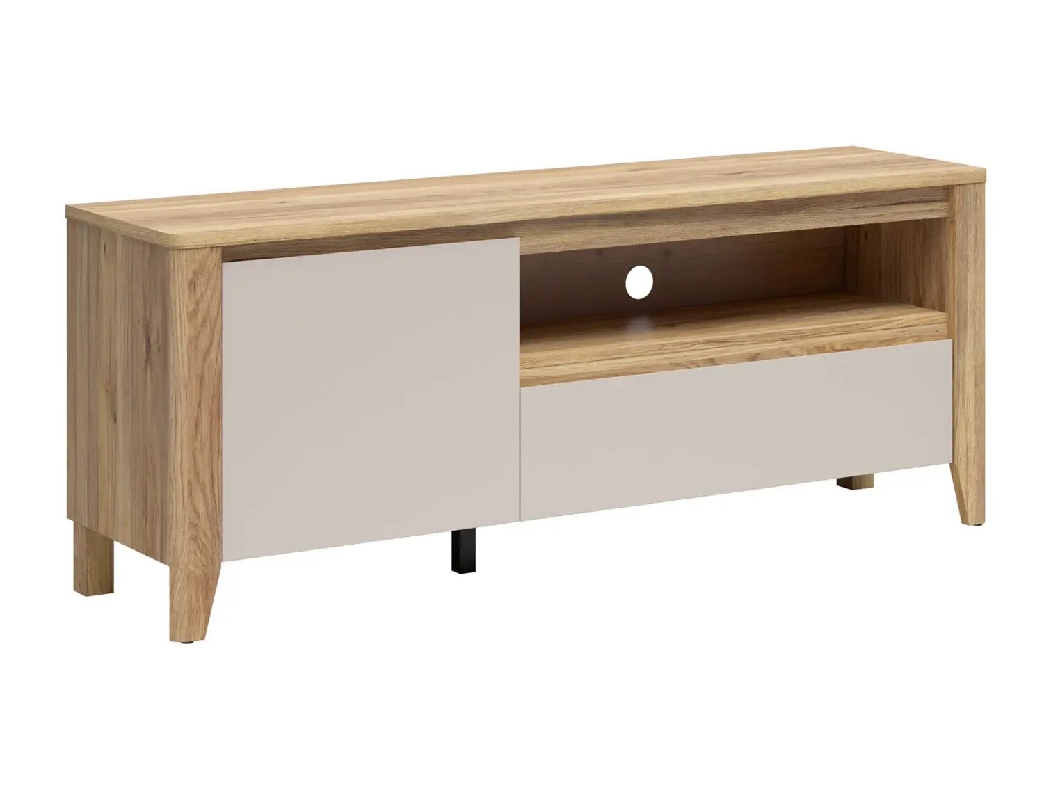 Mobile porta TV Talduno 100 (Rovere chiaro + Cachemire)