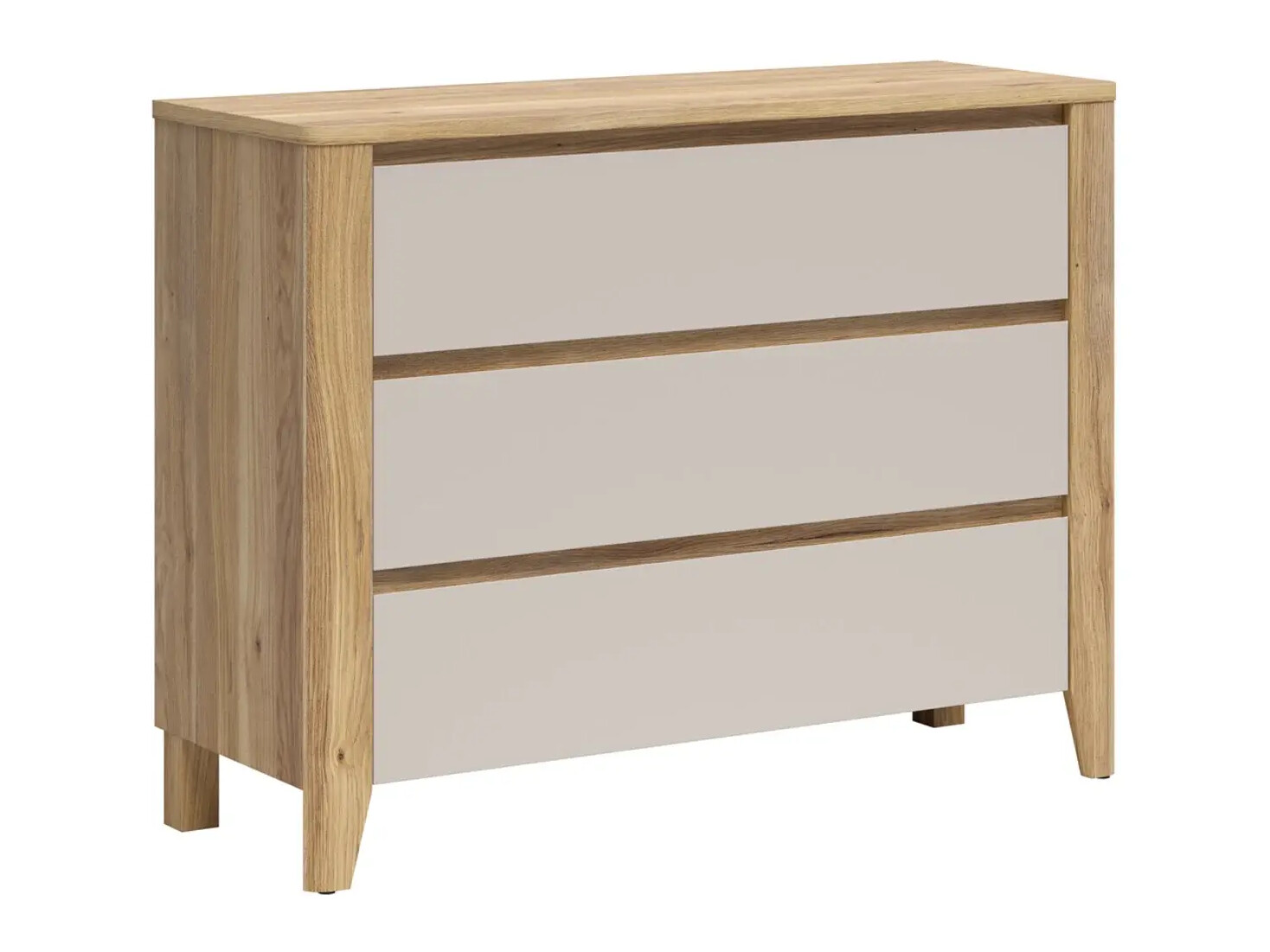 Cassettiera Talduno 102 (Rovere chiaro + Cachemire)