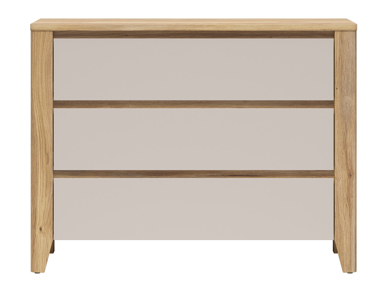 Cassettiera Talduno 102 (Rovere chiaro + Cachemire)