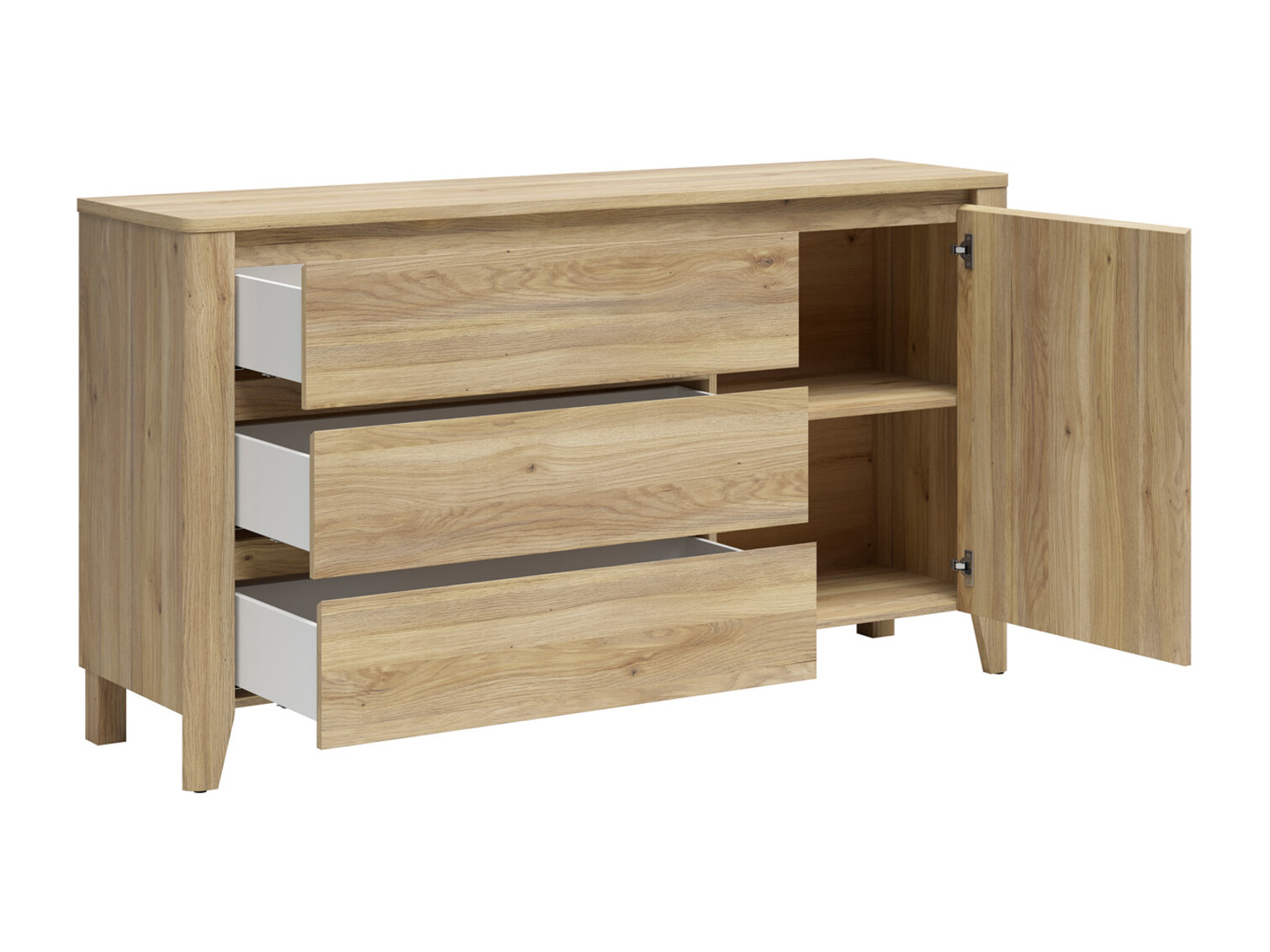 Cassettiera Talduno 105 (Rovere chiaro)