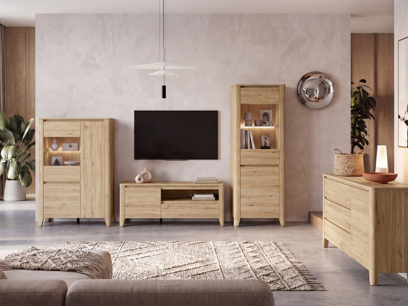 Cassettiera Talduno 105 (Rovere chiaro)