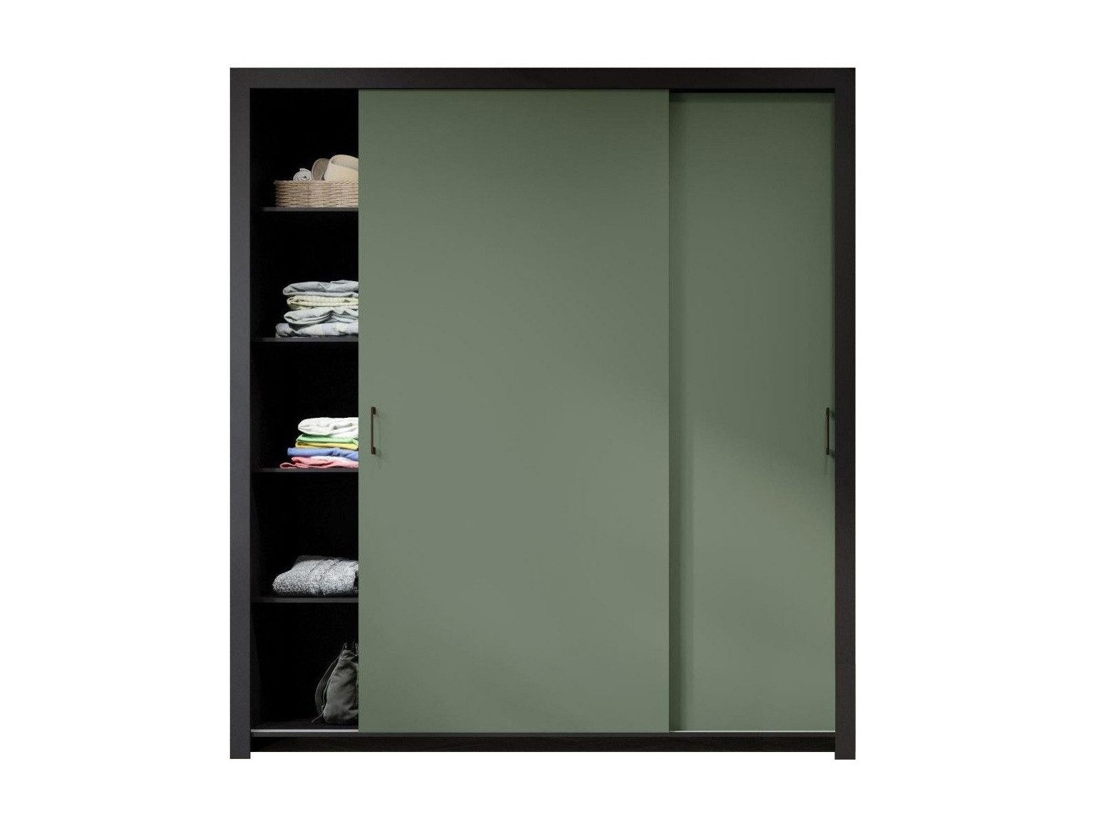 Armadio Murrieta 192 (Nero + Verde)