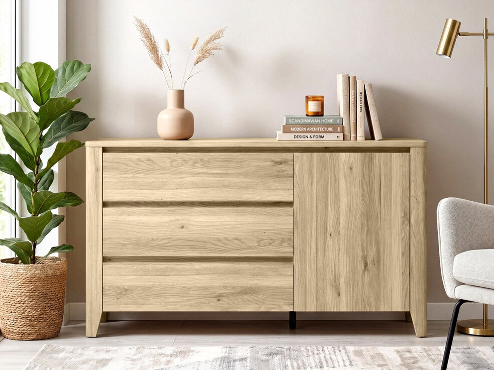 Cassettiera Talduno 105 (Rovere chiaro)