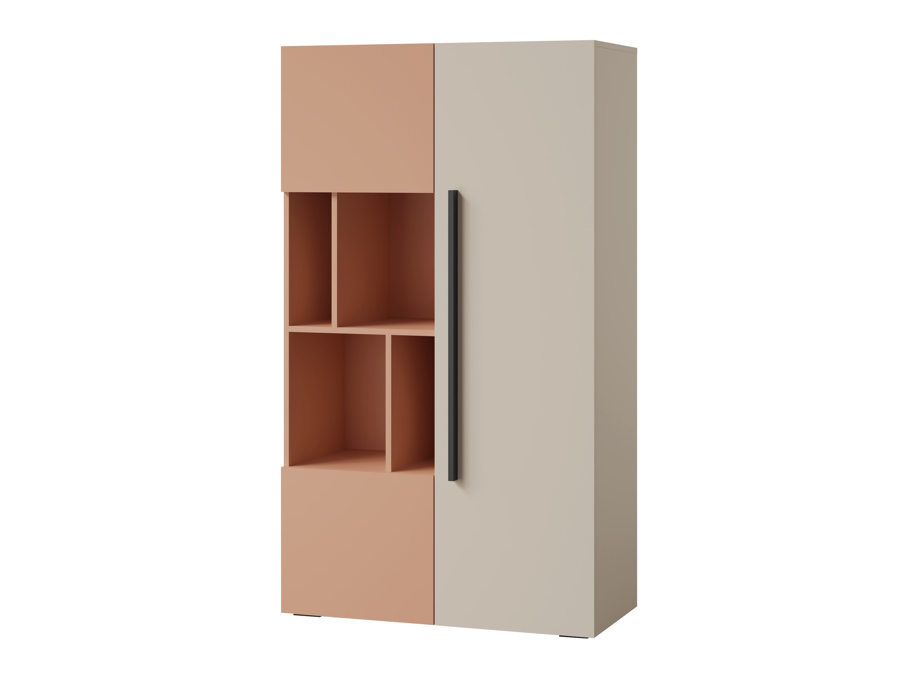 Scaffale Etruva 104 (Cachemire + Fucsia)