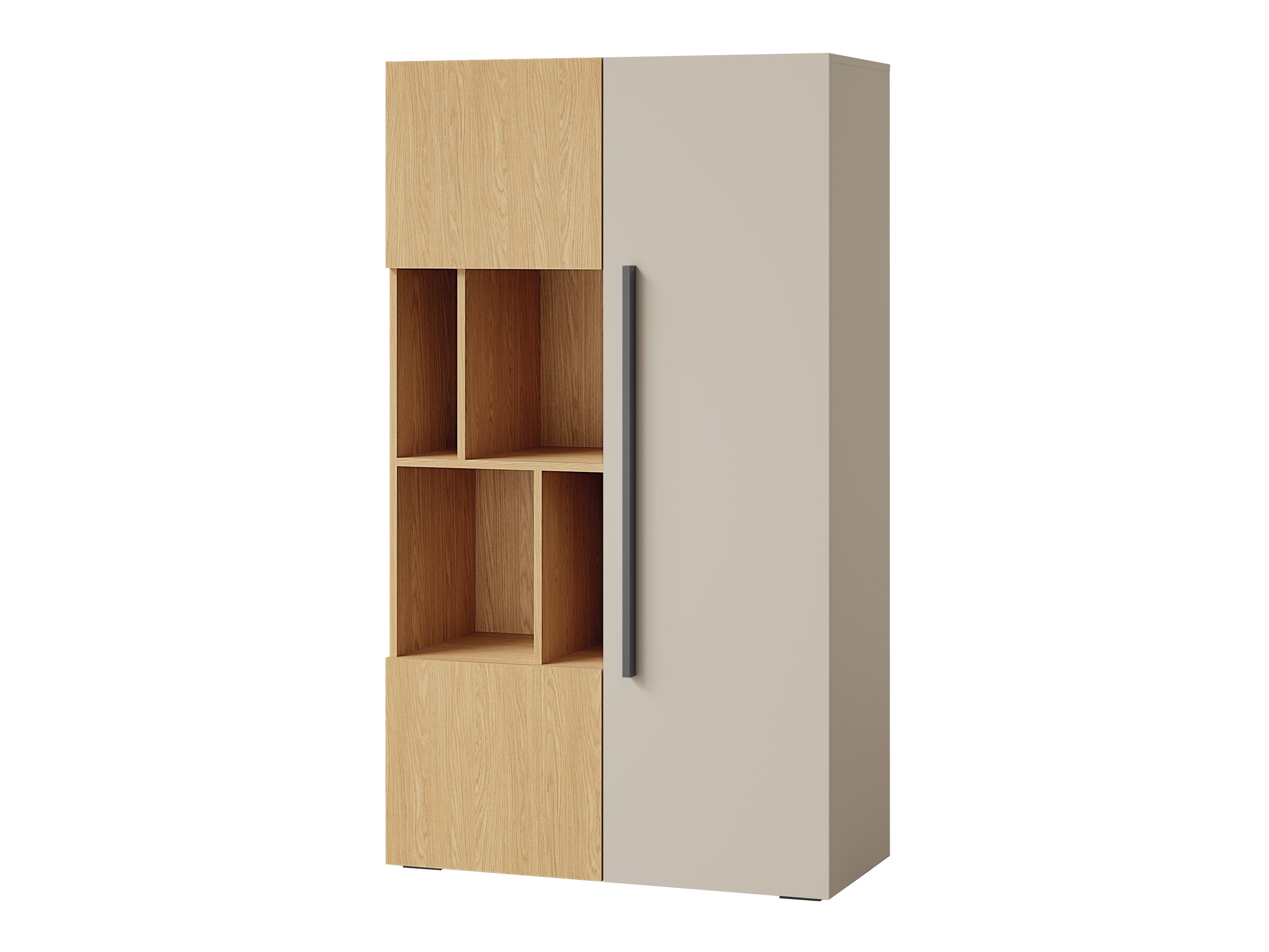 Scaffale Etruva 104 (Cachemire + Quercia)