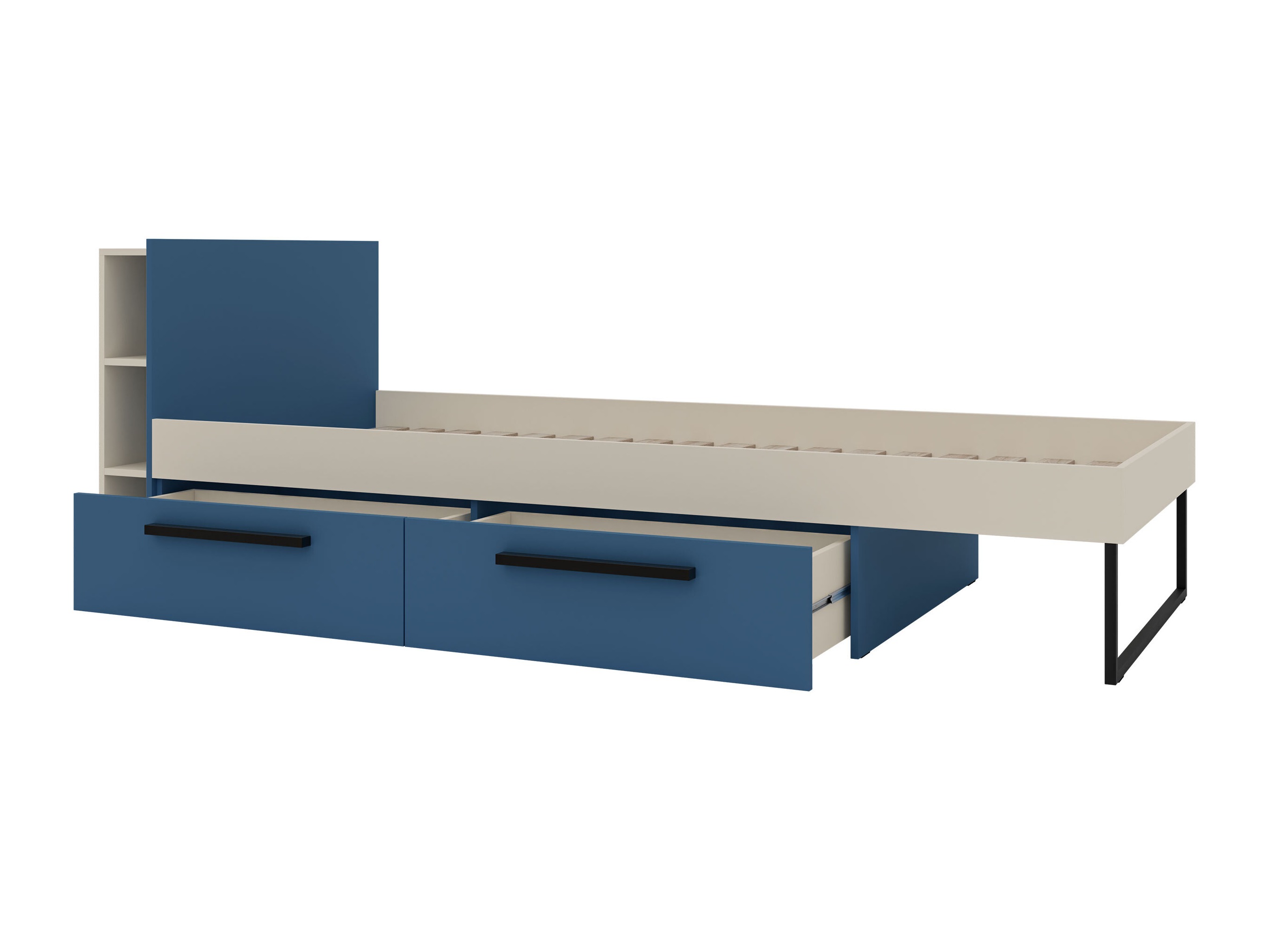 Letto Etruva 110 (Cachemire + Quercia)